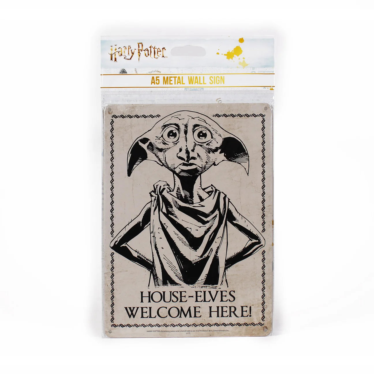 Harry Potter (Dobby) A5 Metal Sign