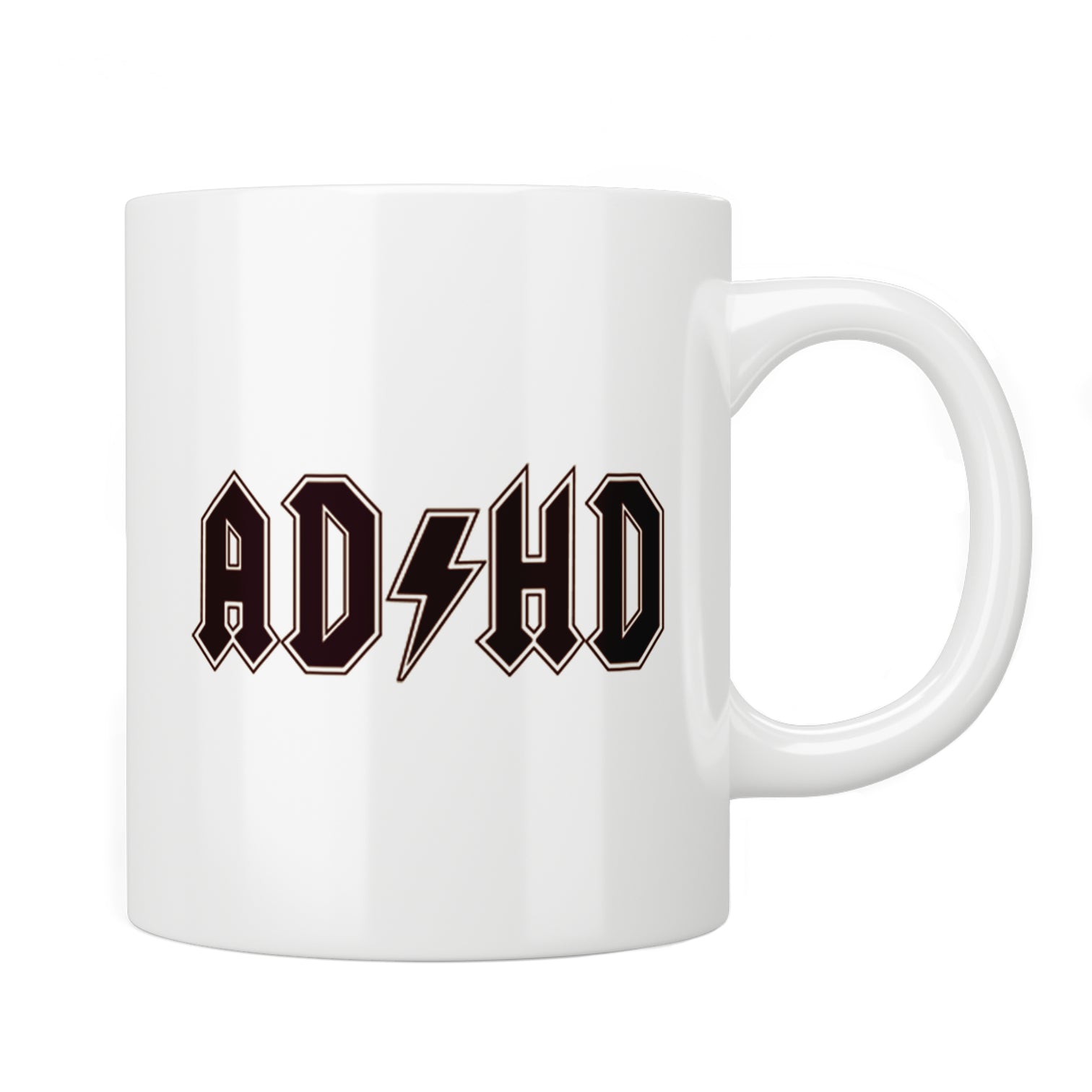 AC/DC Inspired ADHD Mug