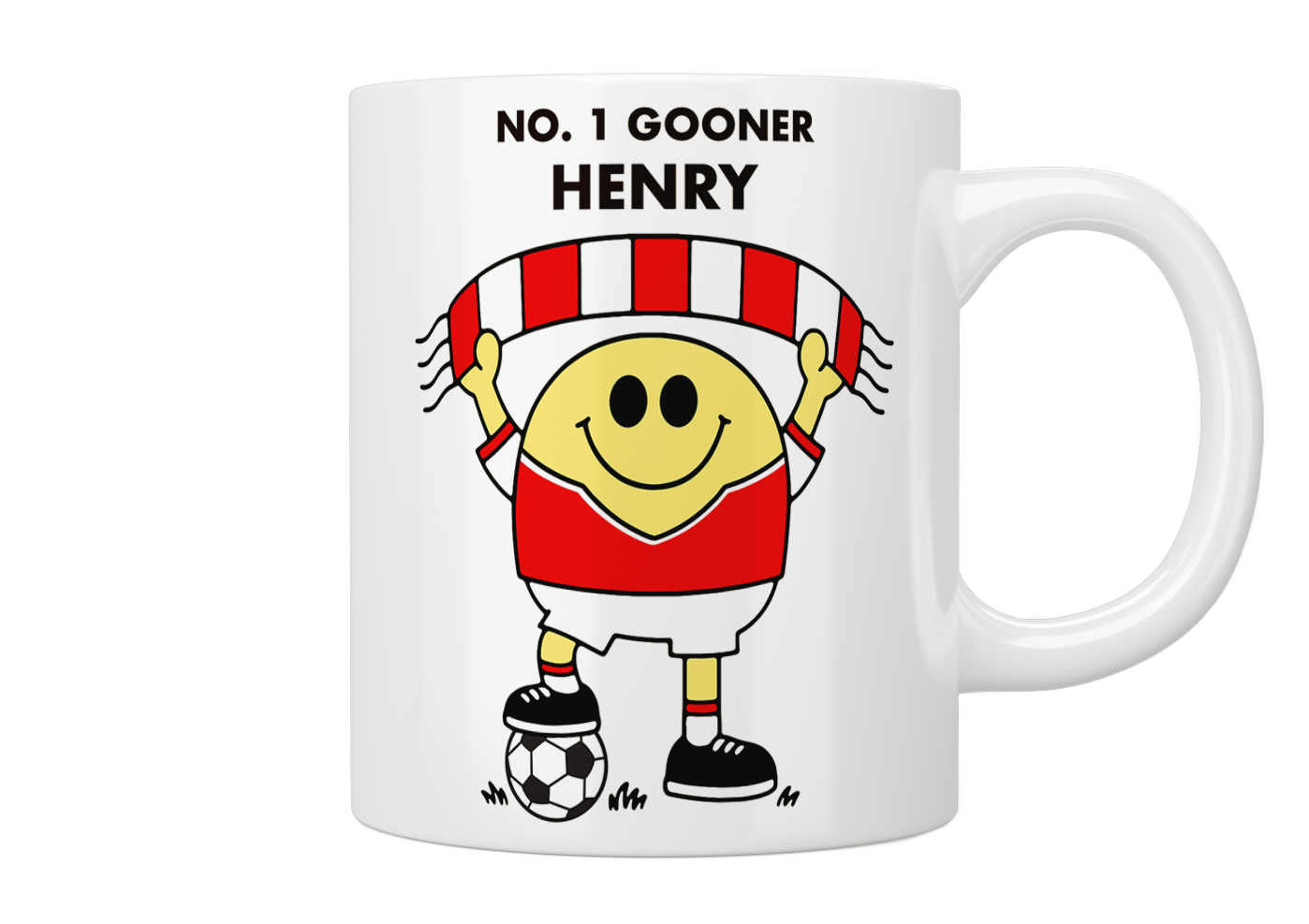 Personalised No. 1 Gooner Mug