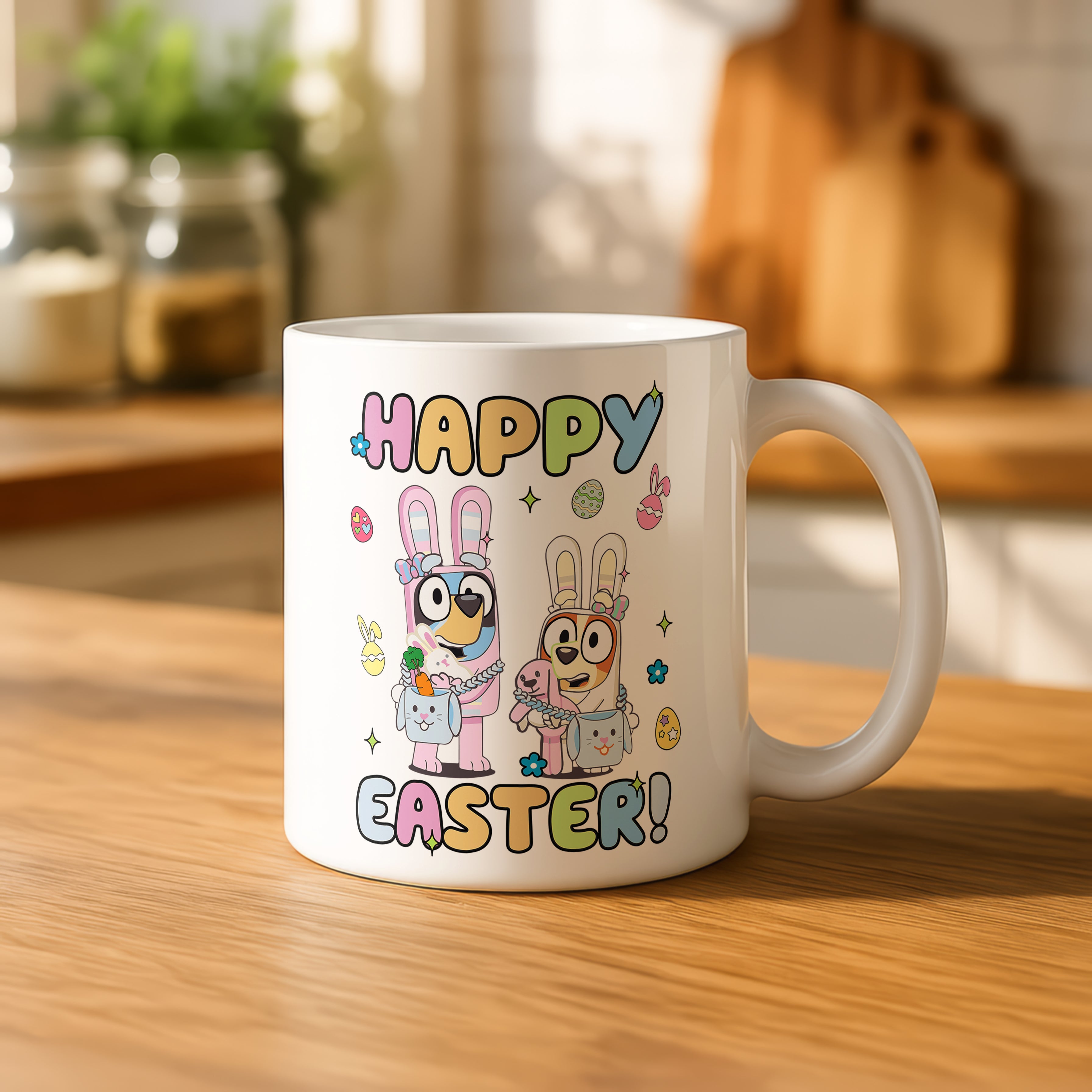 Bluey Happy Easter Mug