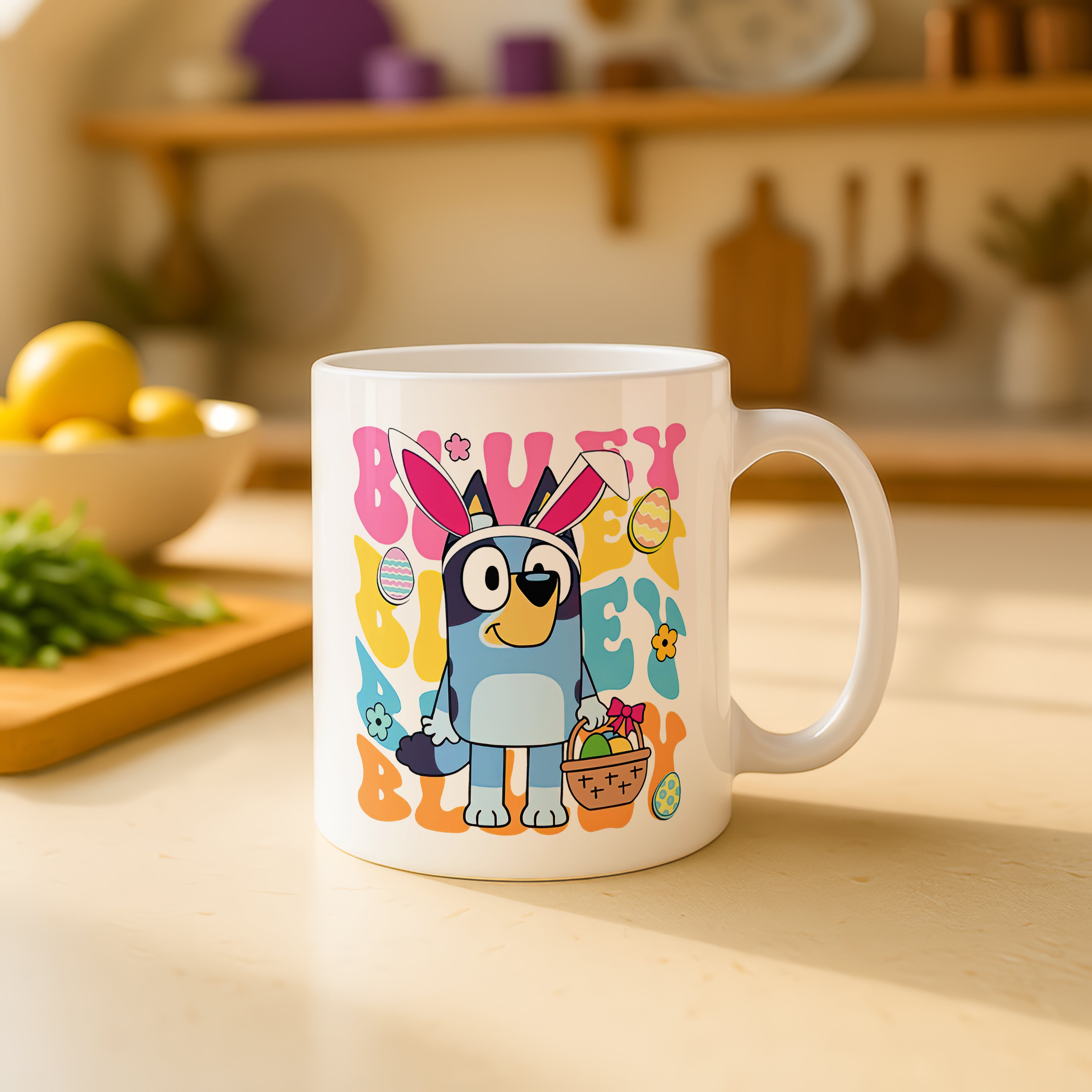 Bluey Easter Bunny Mug
