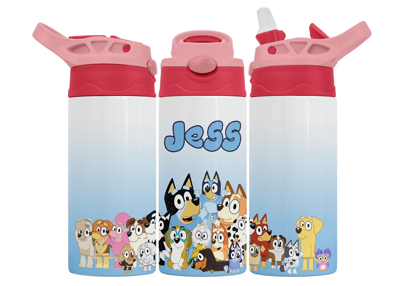 Personalised Bluey 350ml Bottle