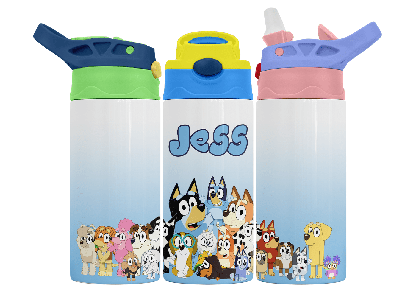 Personalised Bluey 350ml Bottle