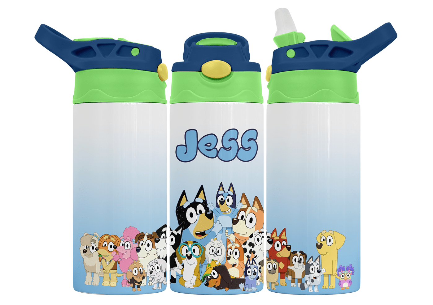 Personalised Bluey 350ml Bottle