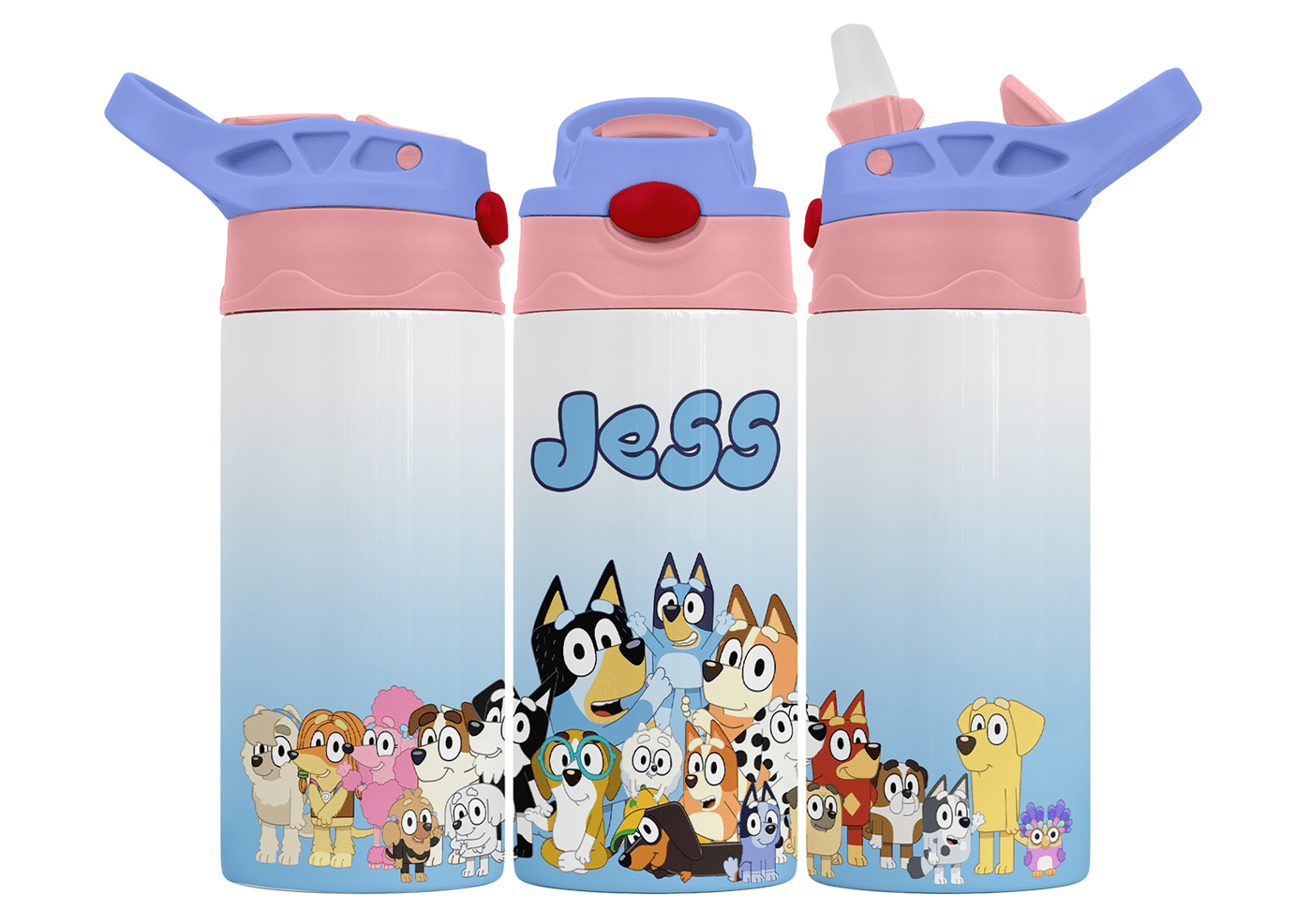 Personalised Bluey 350ml Bottle