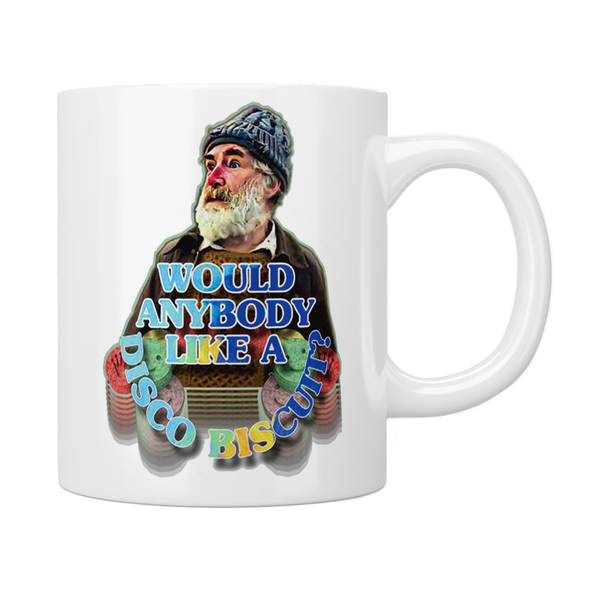 Brassic Farmer Jim Disco Biscuit Mug