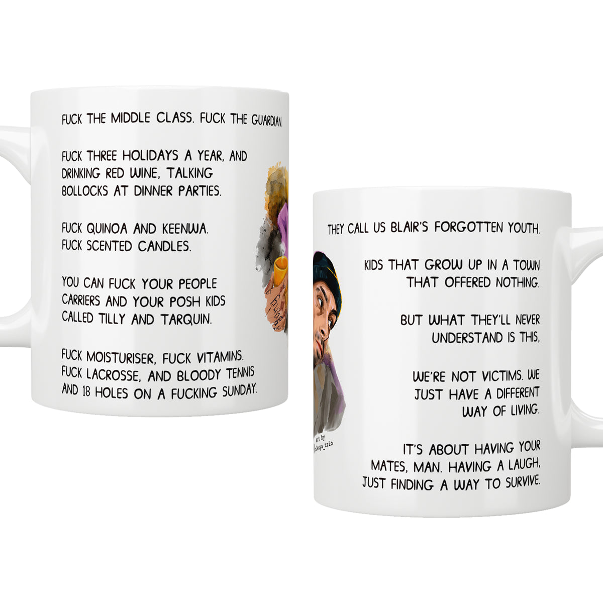 Brassic Vinnie Opening Dialogue Mug