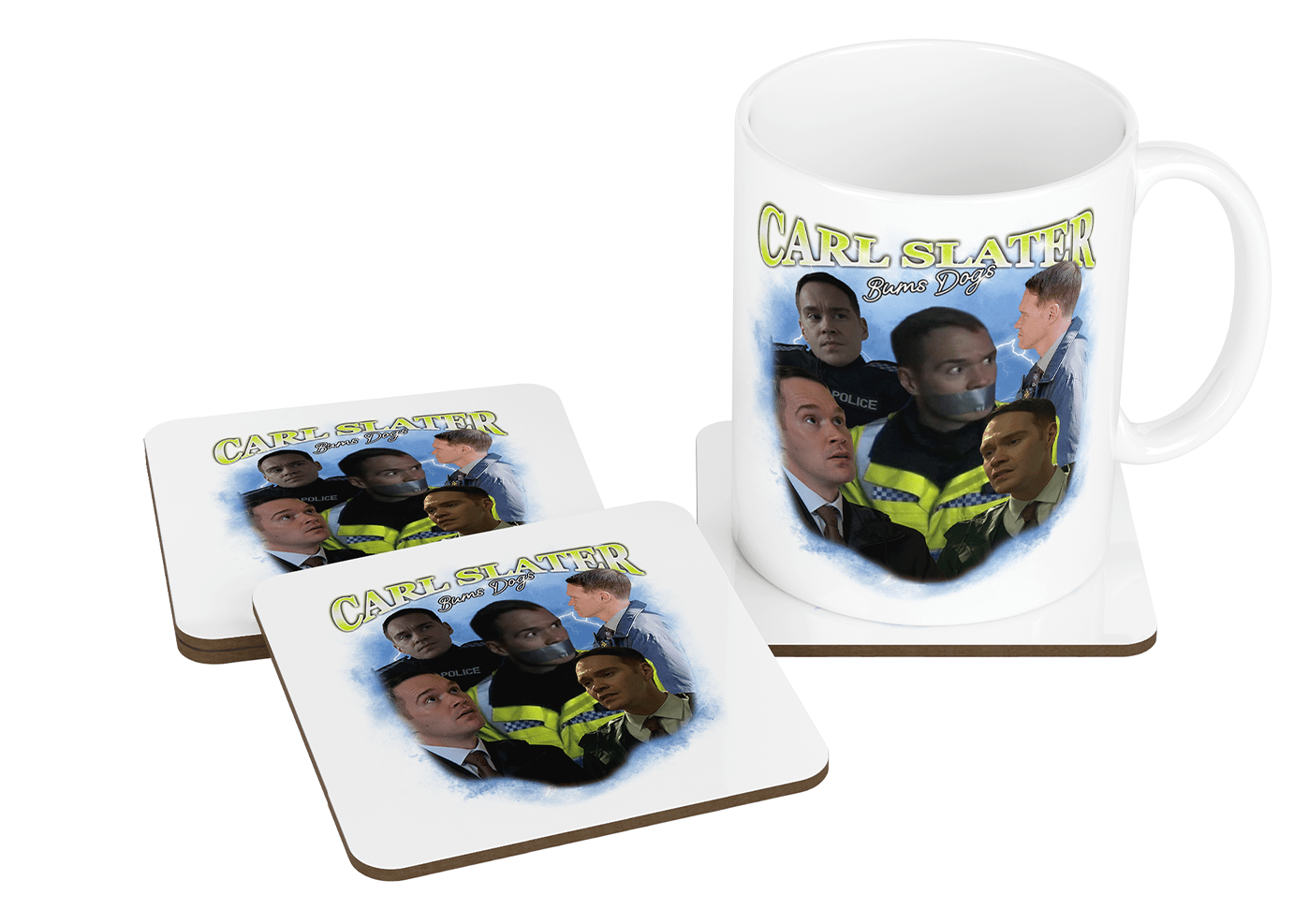 Brassic Carl Slater Bootleg Mug