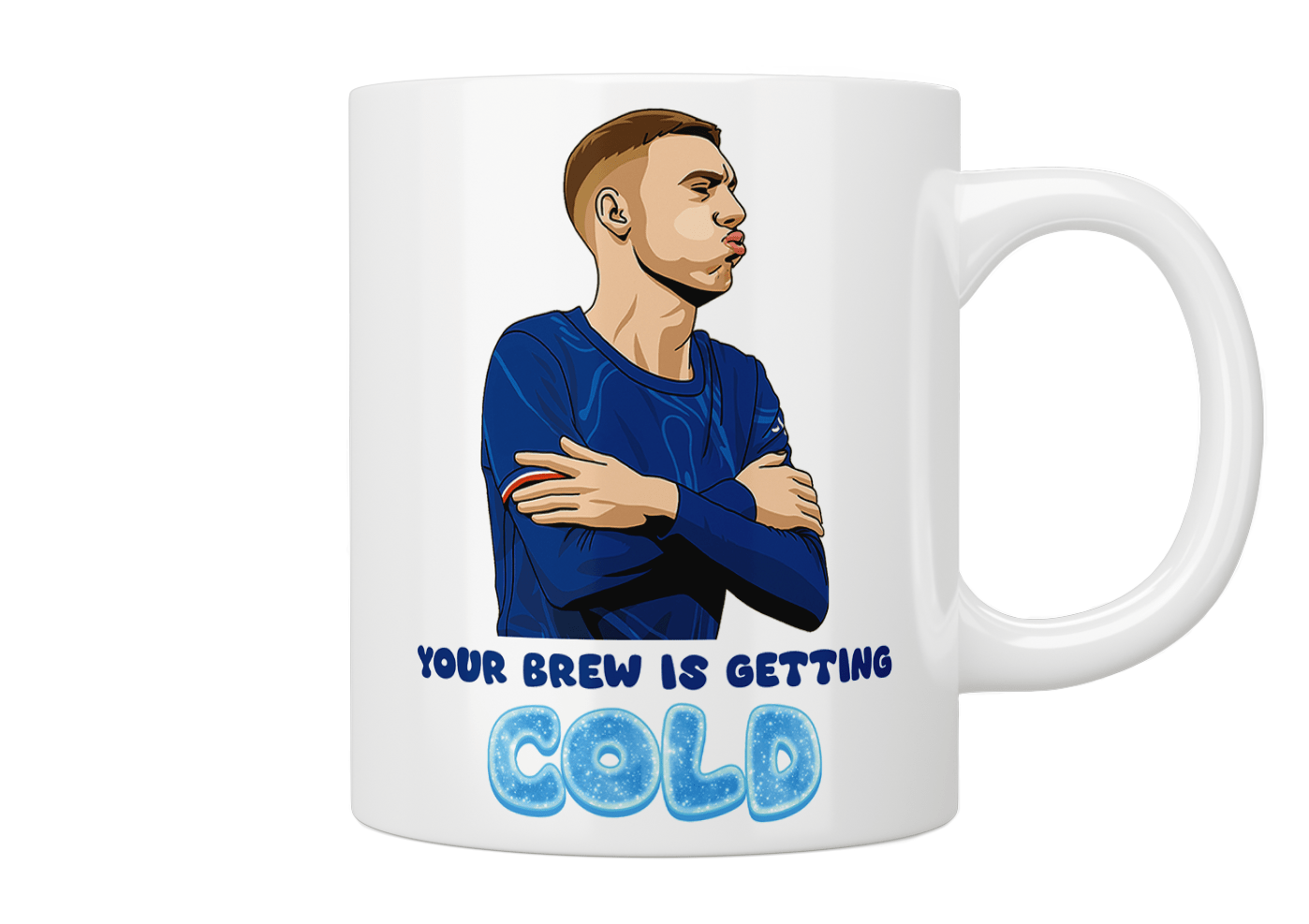 Cole Palmer: Your Brew Is Getting Cold Mug