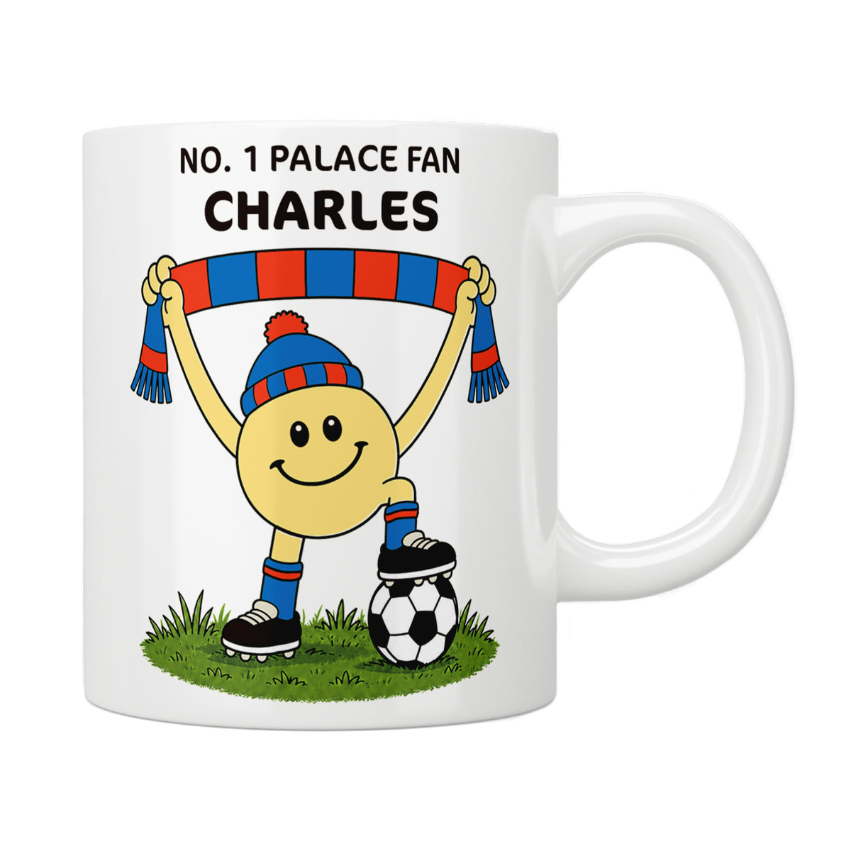 Personalised No. 1 Crystal Palace Fan Mug