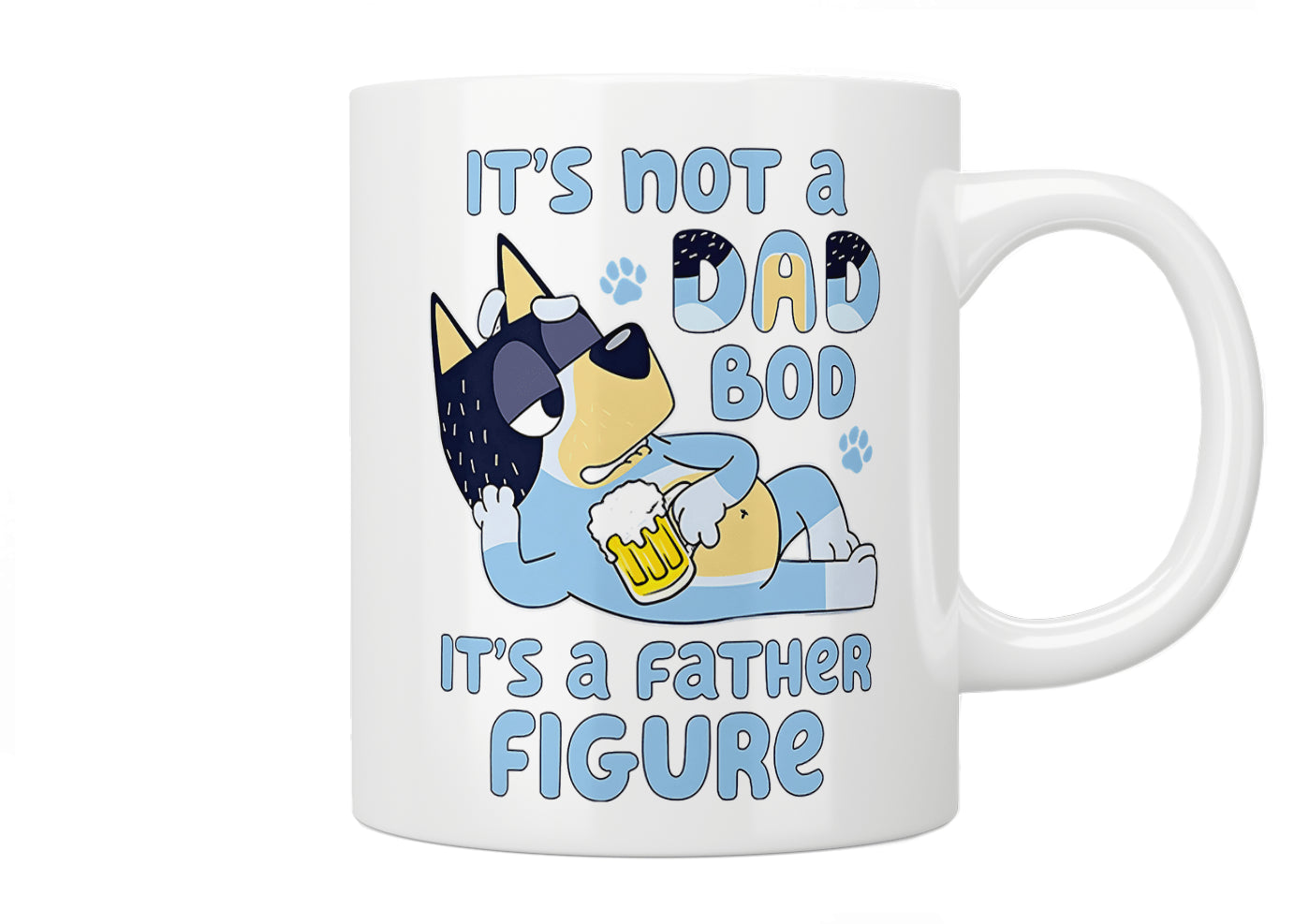Bluey "It’s Not A Dad Bod, It’s A Father Figure" Mug