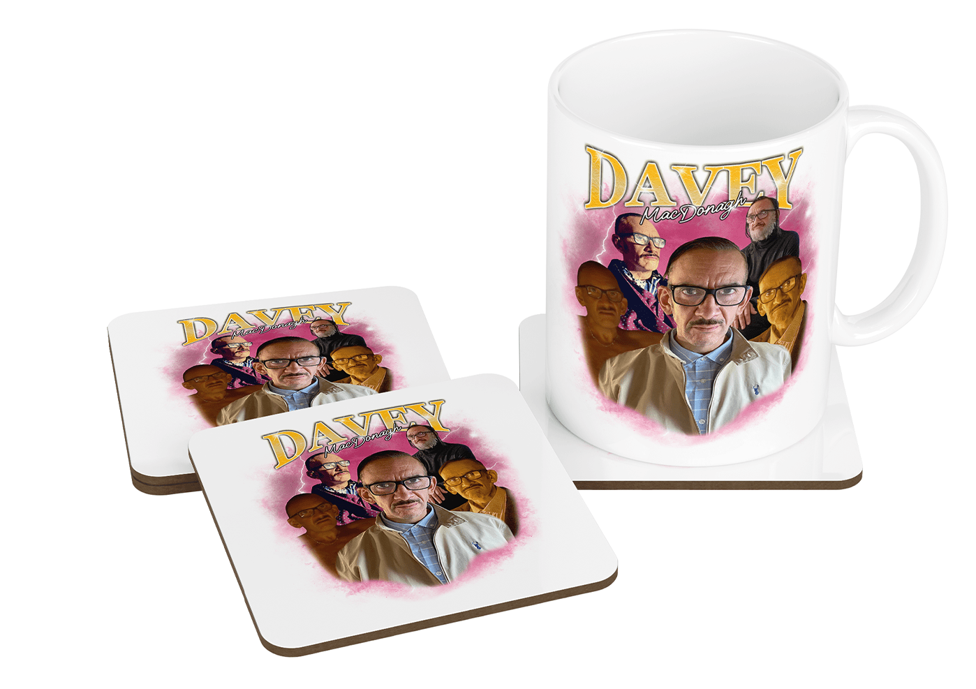 Brassic Davey MacDonagh Bootleg Mug