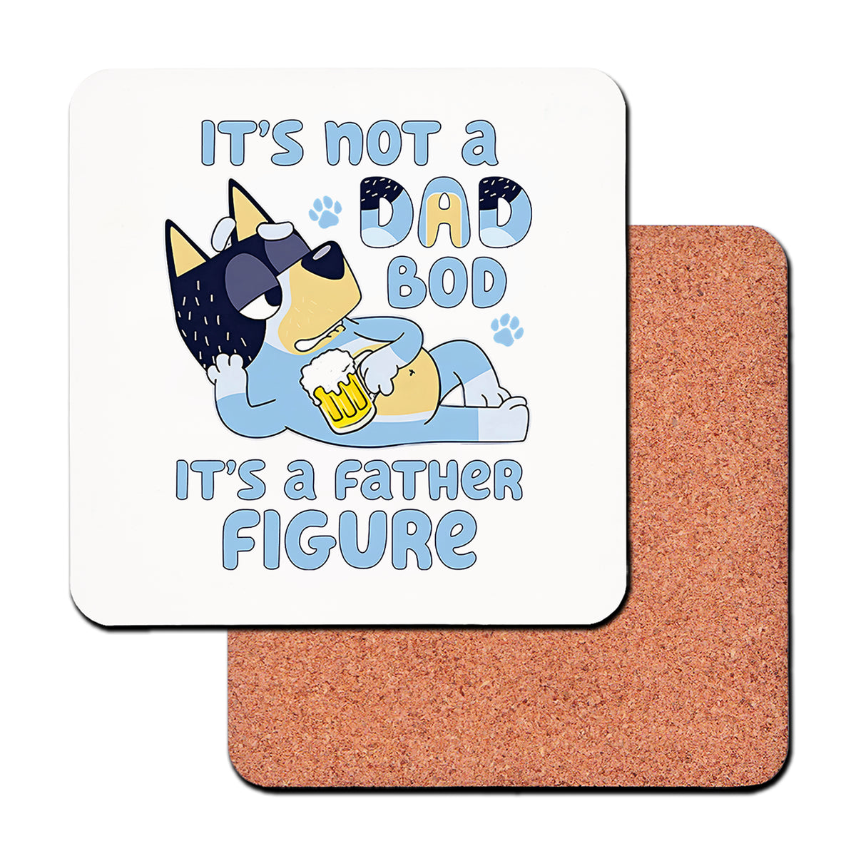 Bluey It’s Not A Dad Bod, It’s A Father Figure Mug