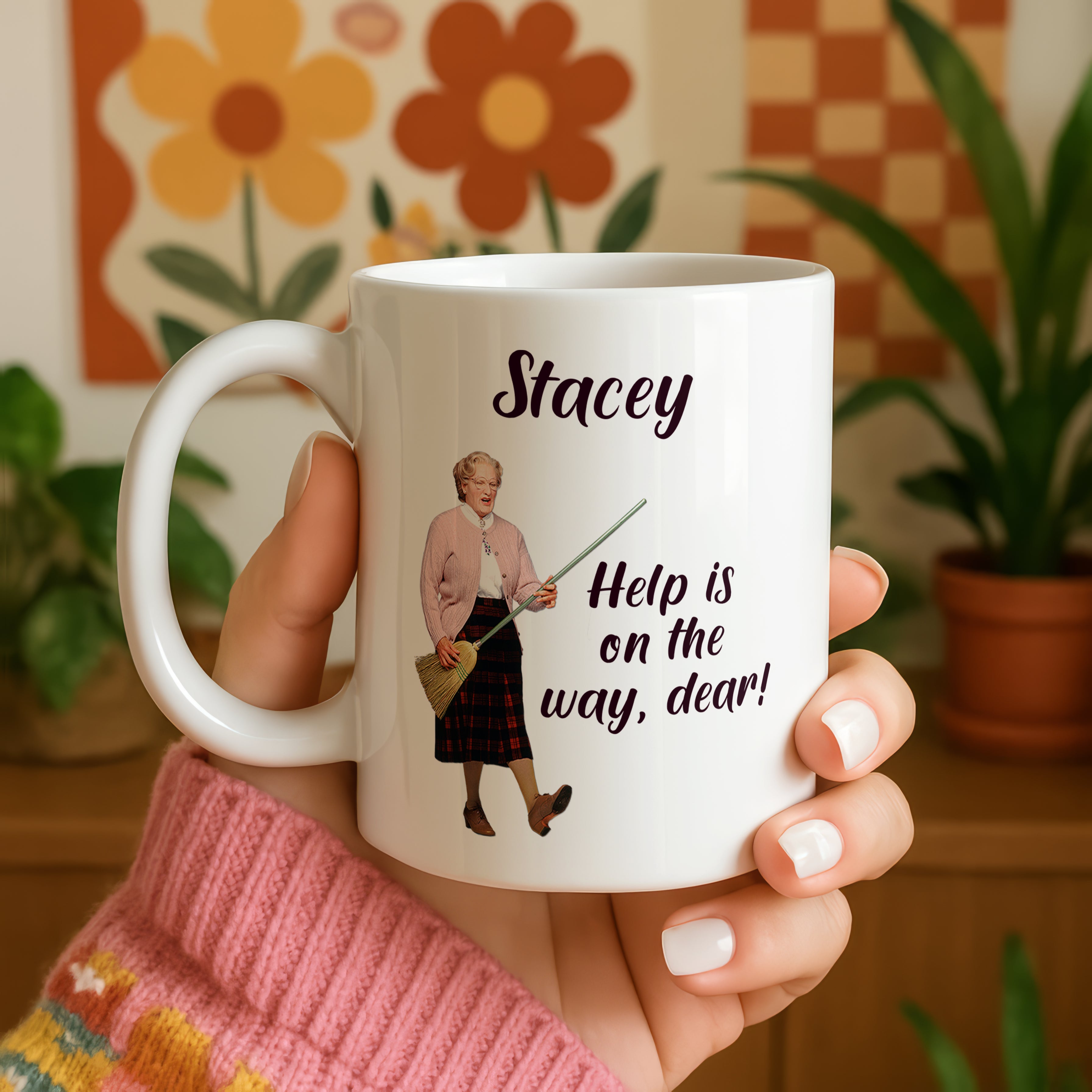 Personalised Mrs Doubtfire Mug
