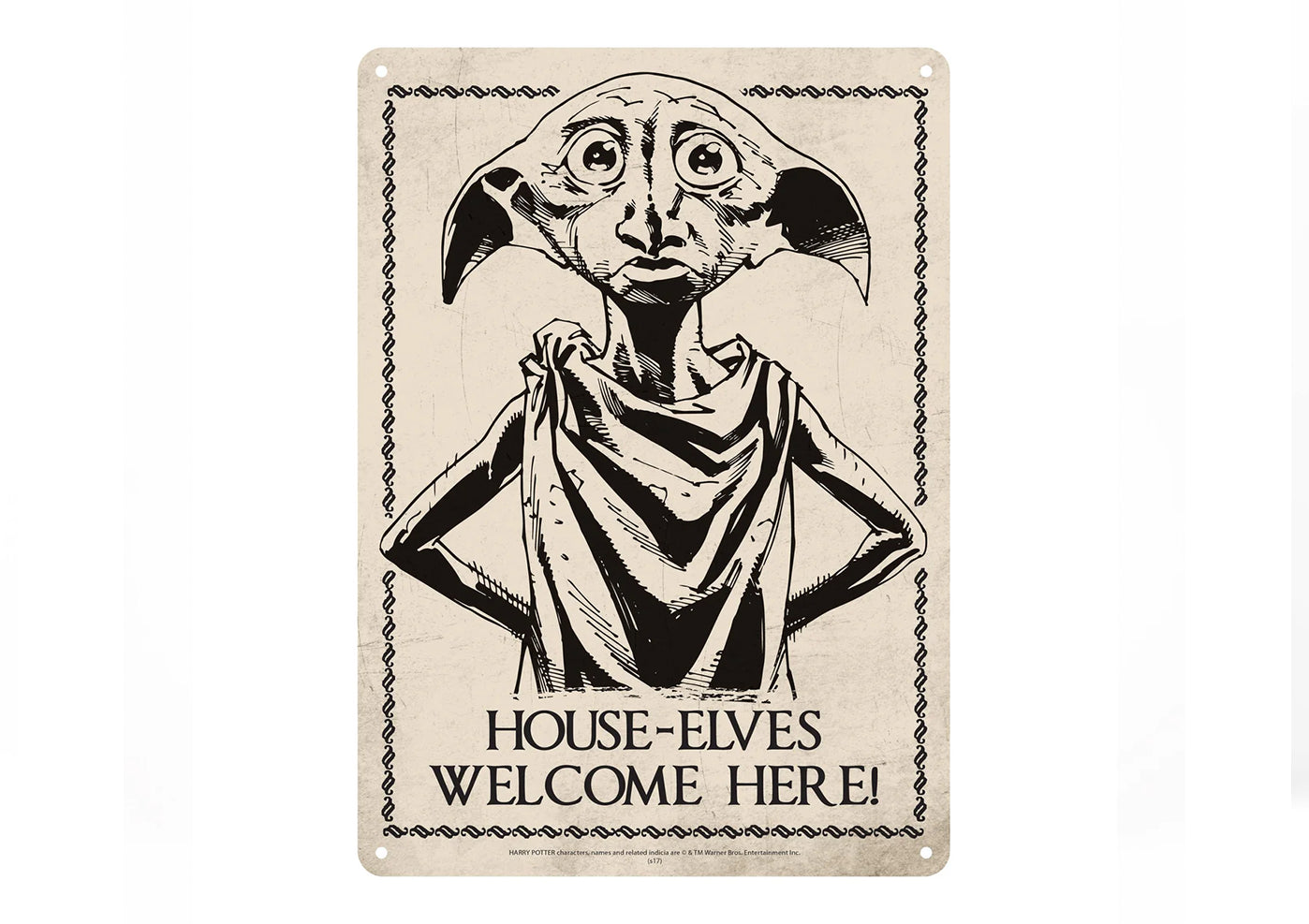 Harry Potter (Dobby) A5 Metal Sign