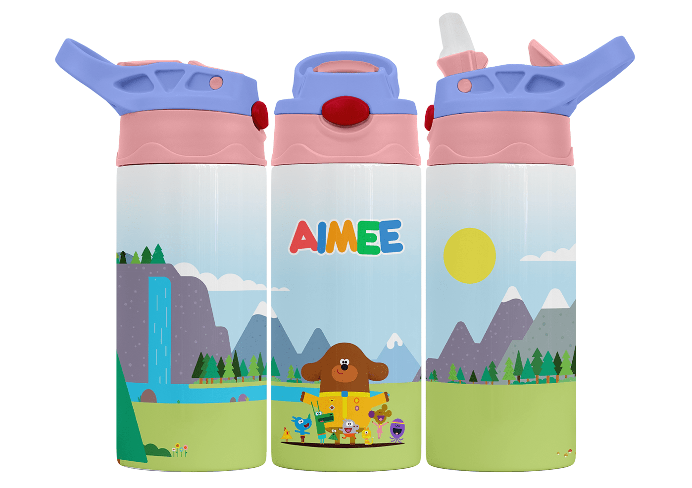 Personalised Hey Duggee 350ml Bottle