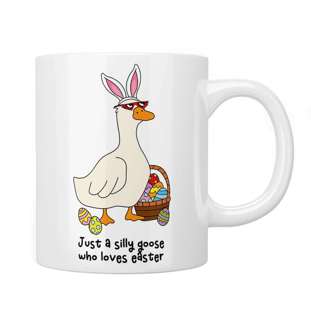 Silly Goose Easter Mug