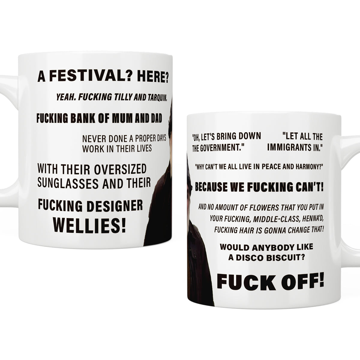 Brassic Farmer Jim Festival Rant Mug