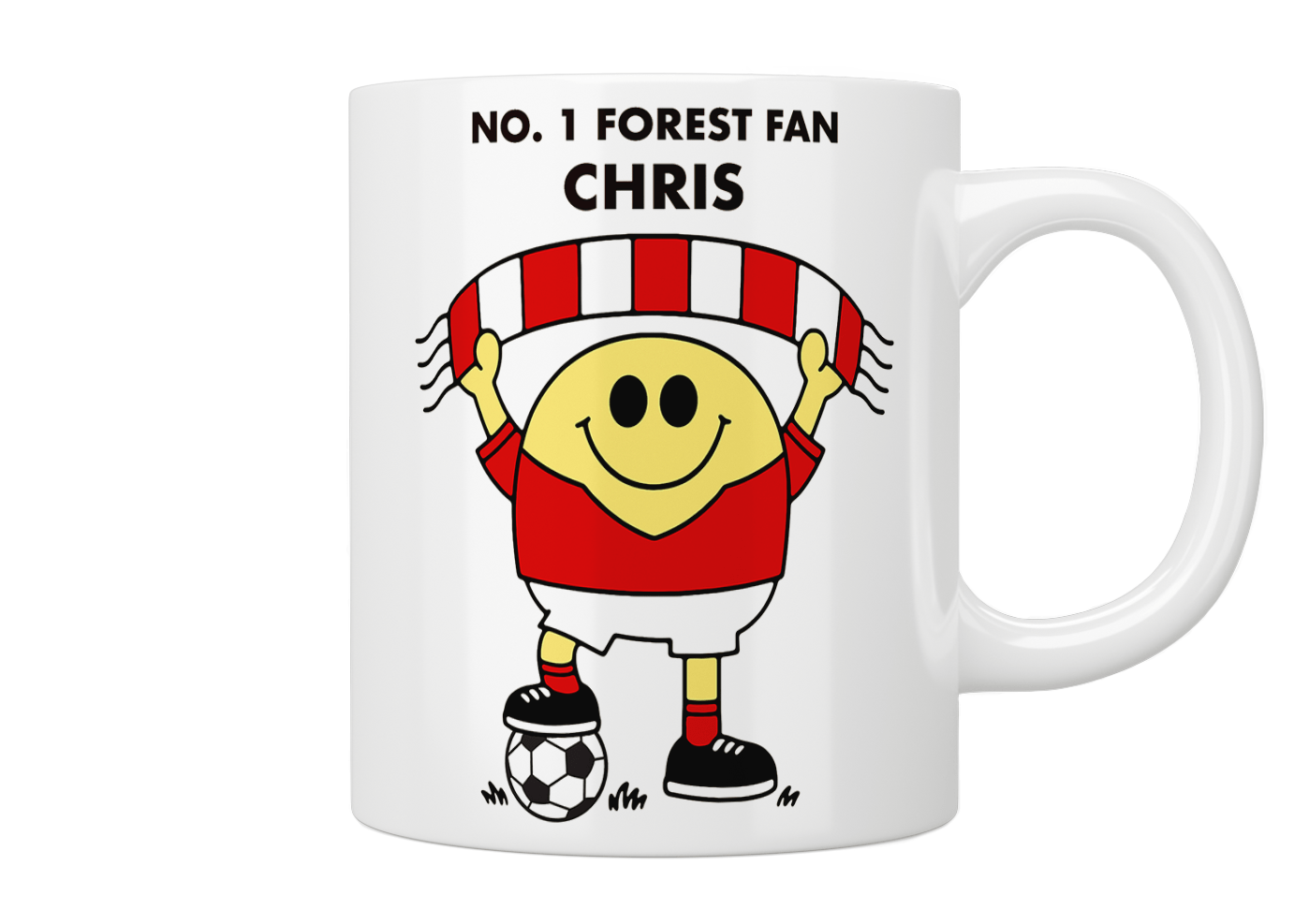 Personalised No. 1 Forest Fan Mug