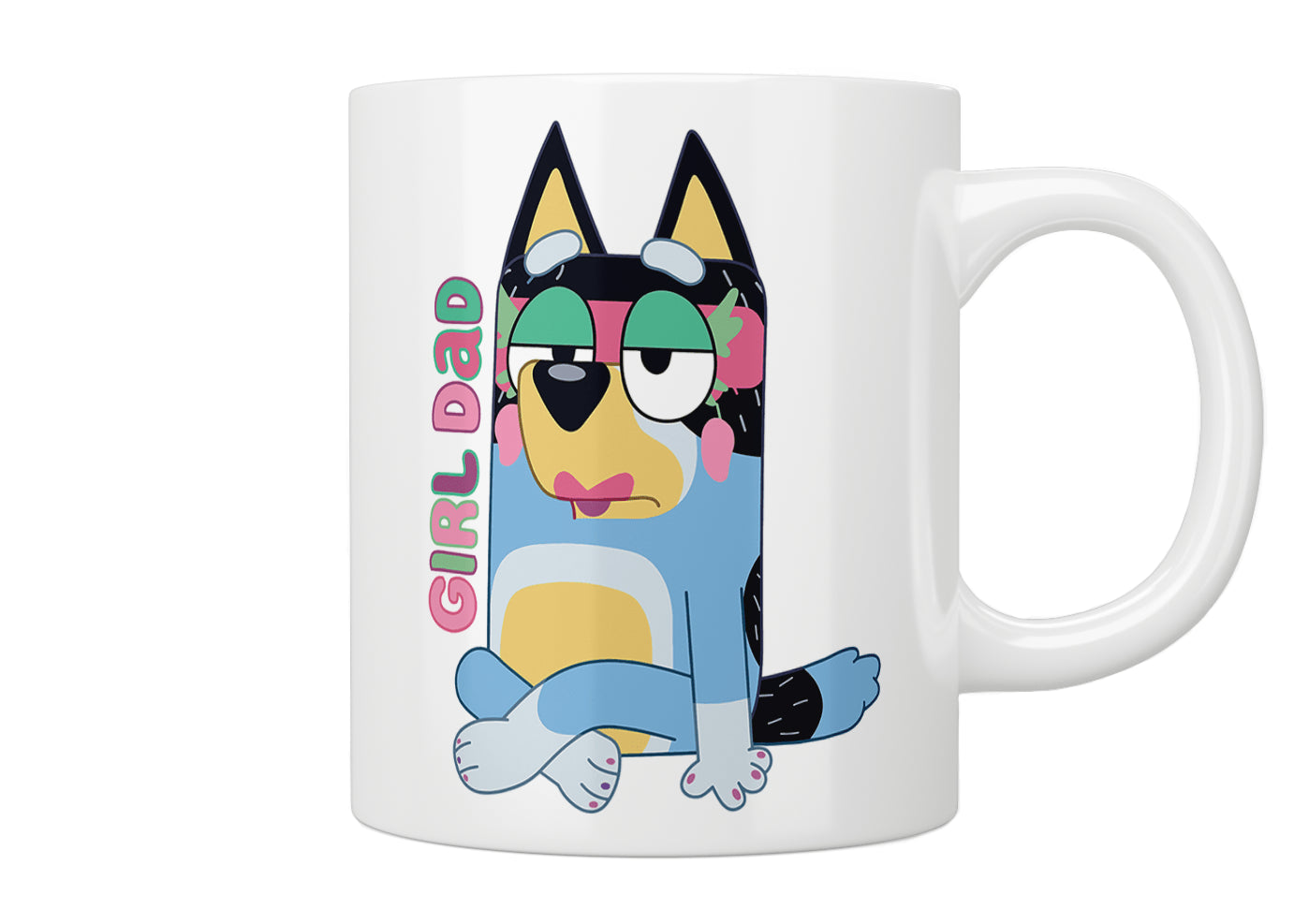 Bluey Girl Dad Mug