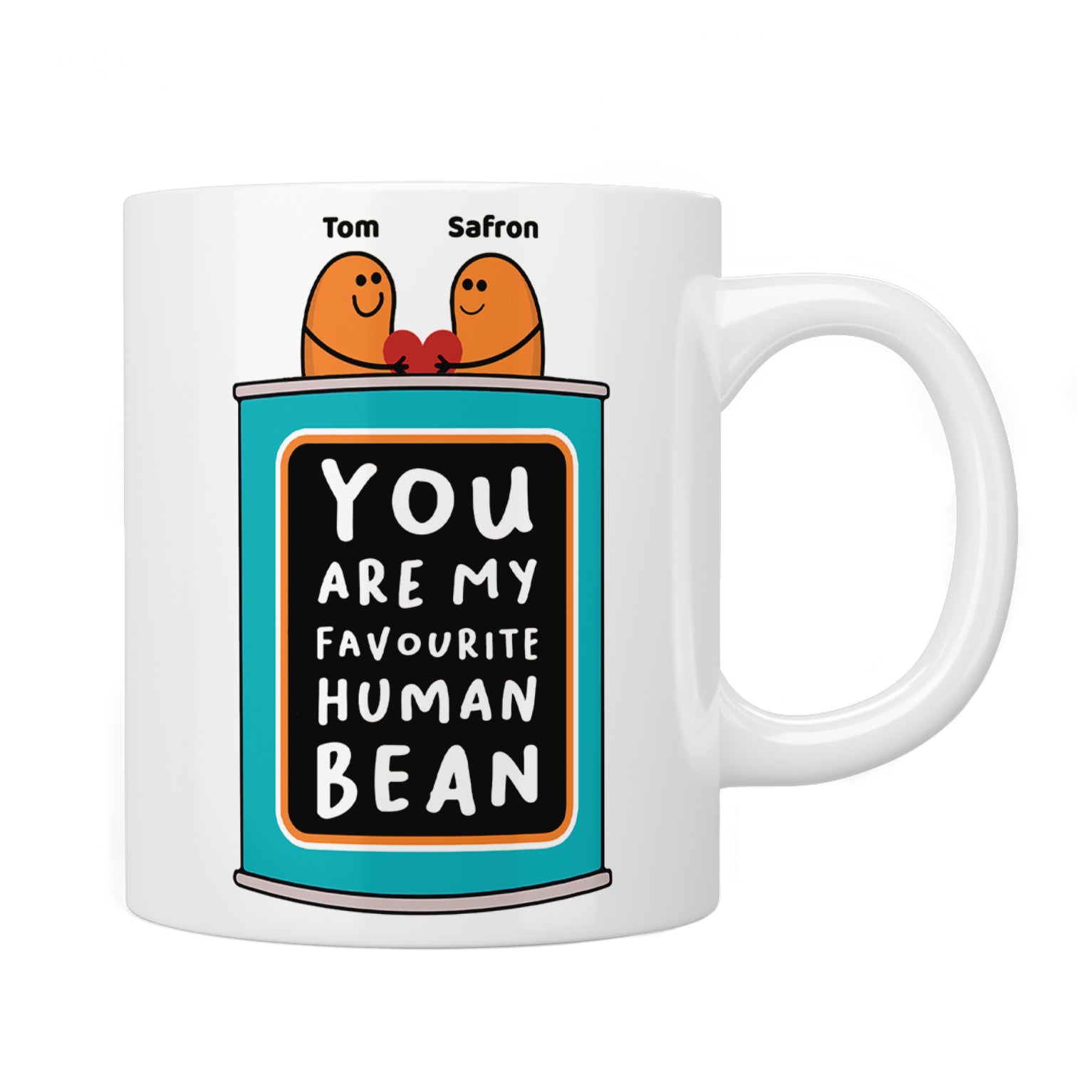 Personalised “Favourite Human Bean” Mug