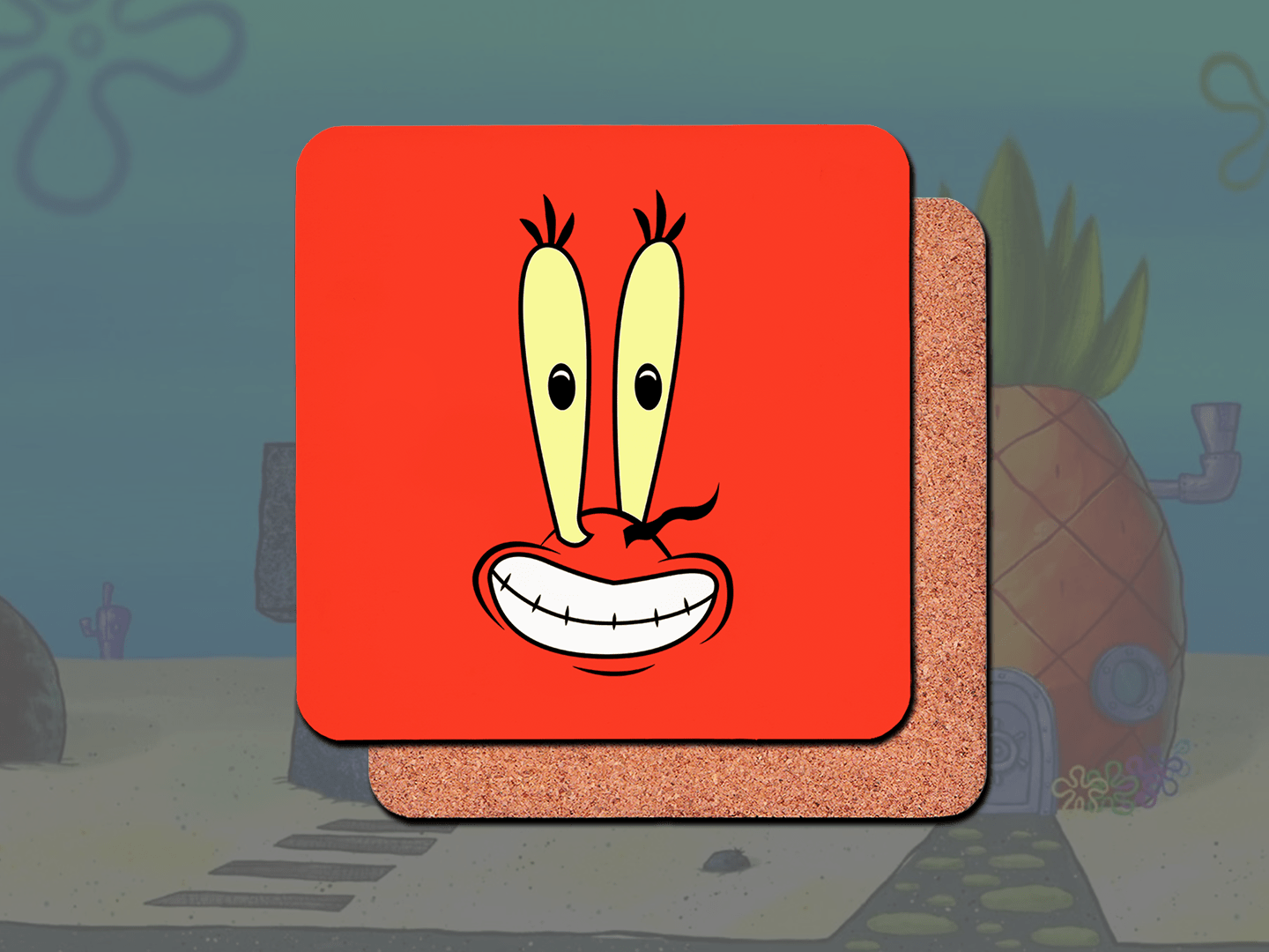 Set of 6 SpongeBob SquarePants coasters - Jazzy Giraffe Coaster
