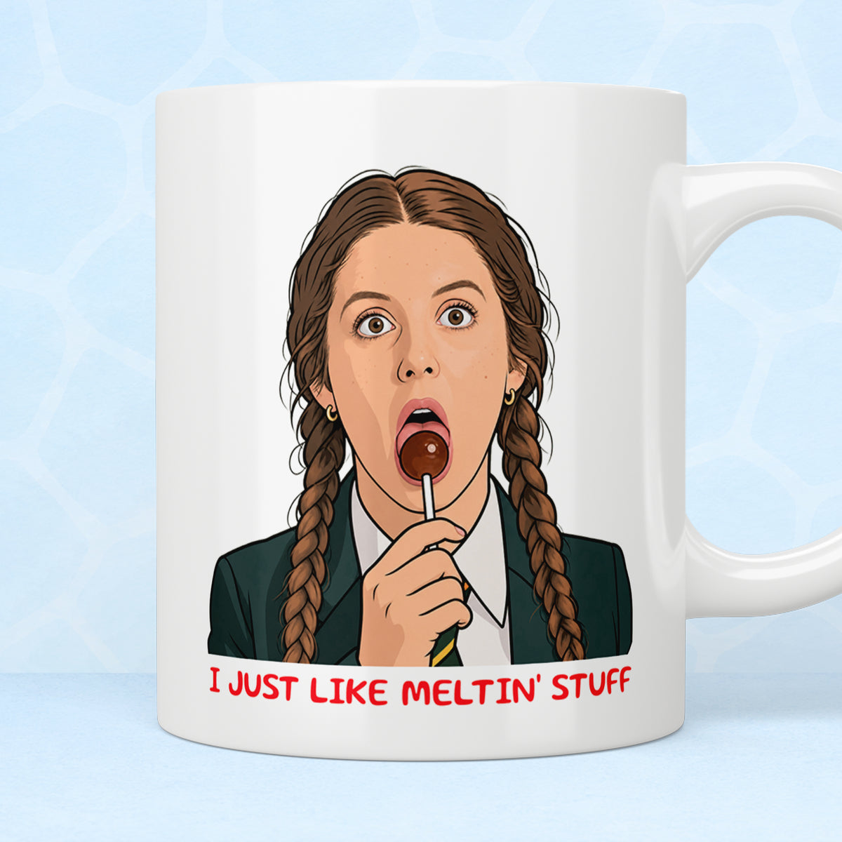 Derry Girls Orla "Meltin' Stuff" Mug