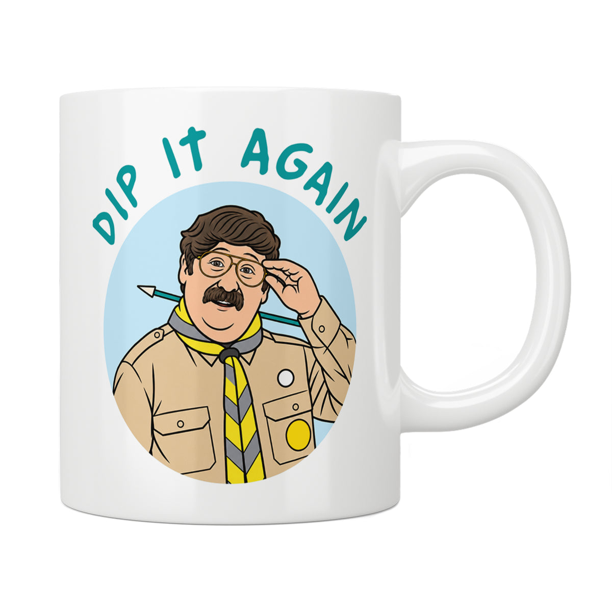Ghosts "Dip It Again" Pat Mug