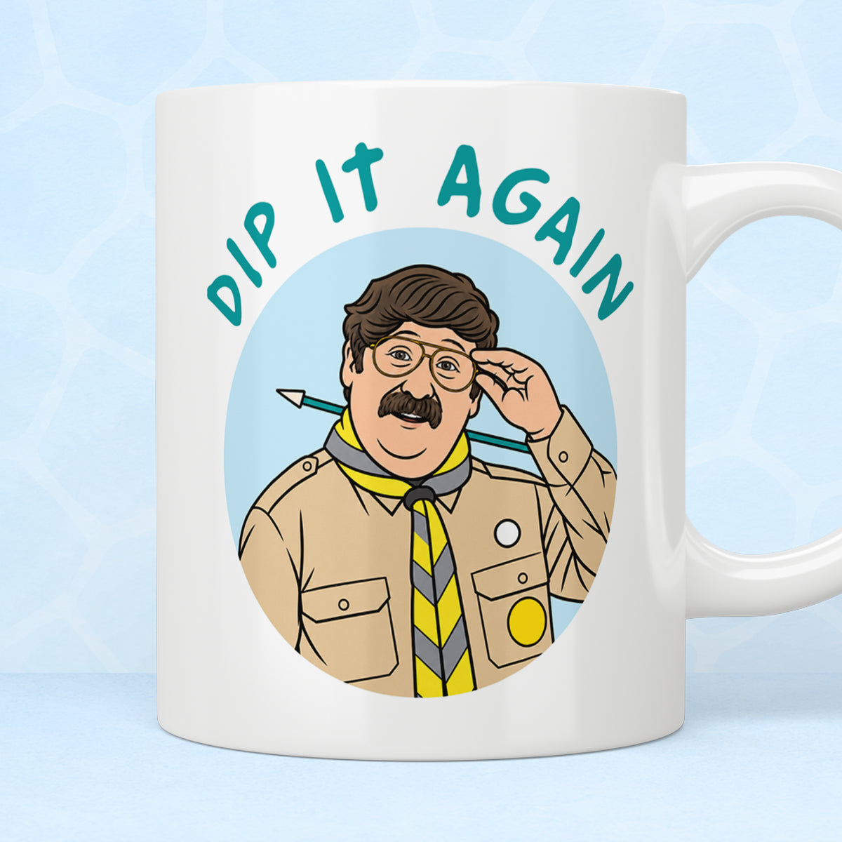 Ghosts "Dip It Again" Pat Mug