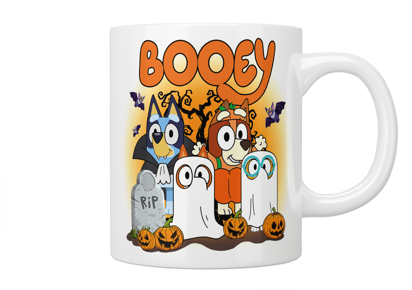 Bluey: Booey Halloween - Mug - Jazzy Giraffe Mug