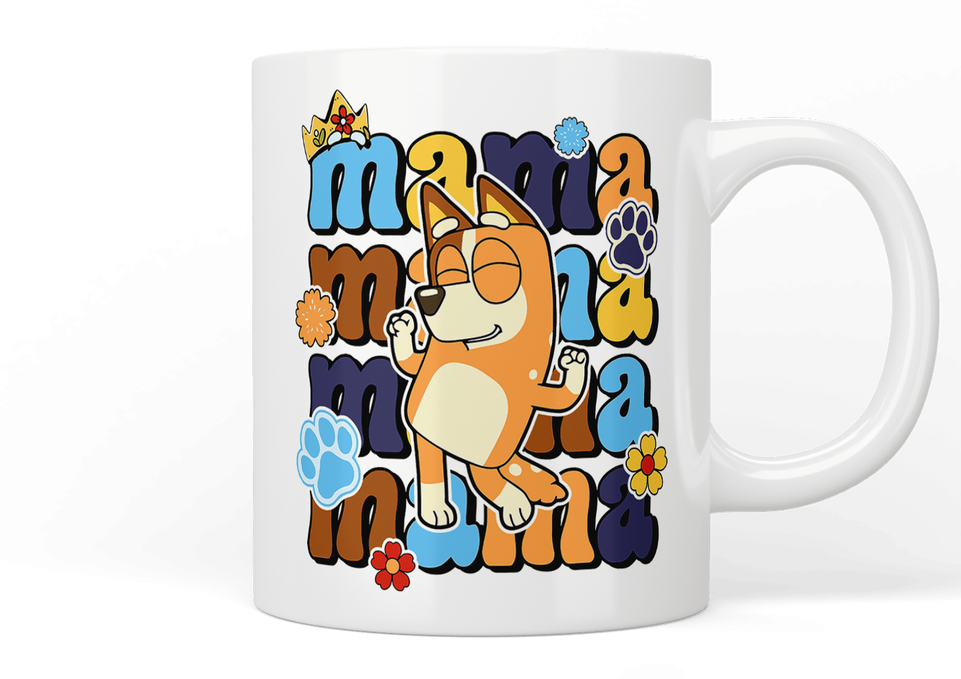 Bluey: Mama mug - Jazzy Giraffe Mug