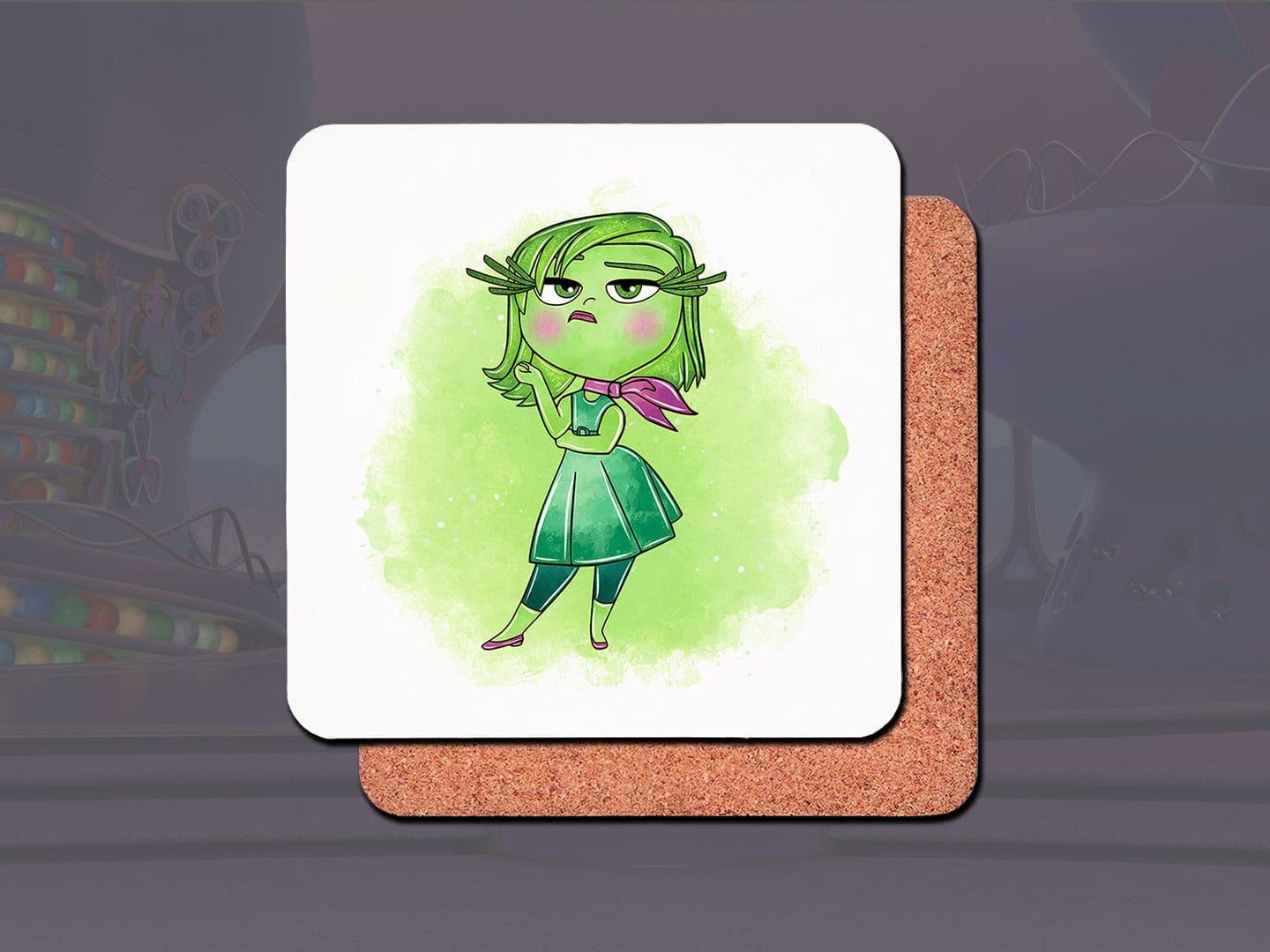 Inside Out: Disgust Mug - Jazzy Giraffe Mug