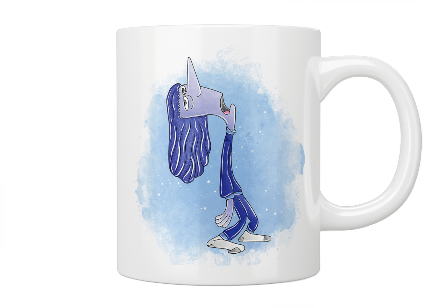 Inside Out: Ennui (Boredom) Mug - Jazzy Giraffe Mug