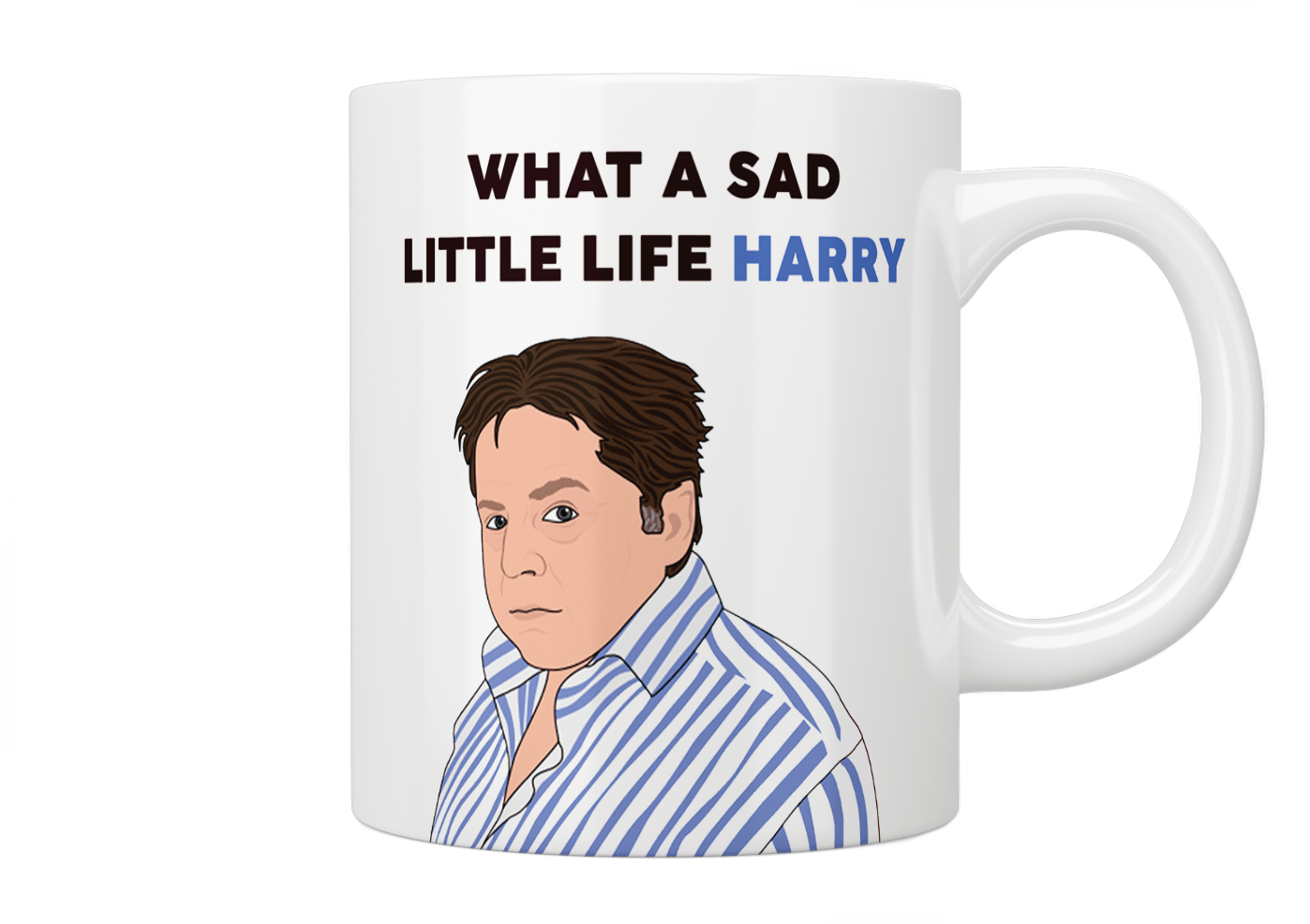Personalised “What A Sad Little Life” Come Dine With Me Mug - Jazzy Giraffe Mug