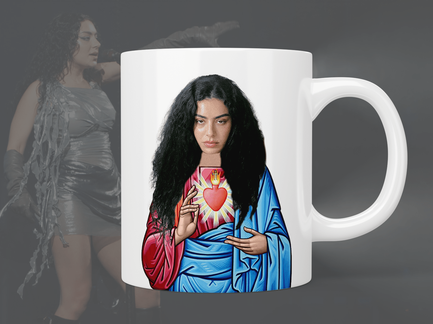 Saint Charli XCX mug - Jazzy Giraffe Mug