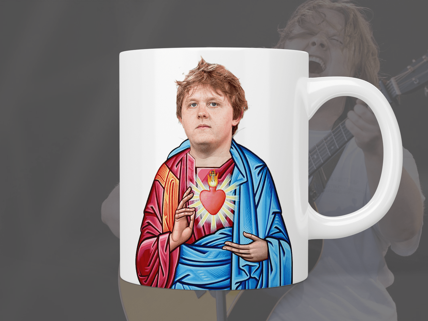 Saint Lewis Capaldi mug - Jazzy Giraffe Mug