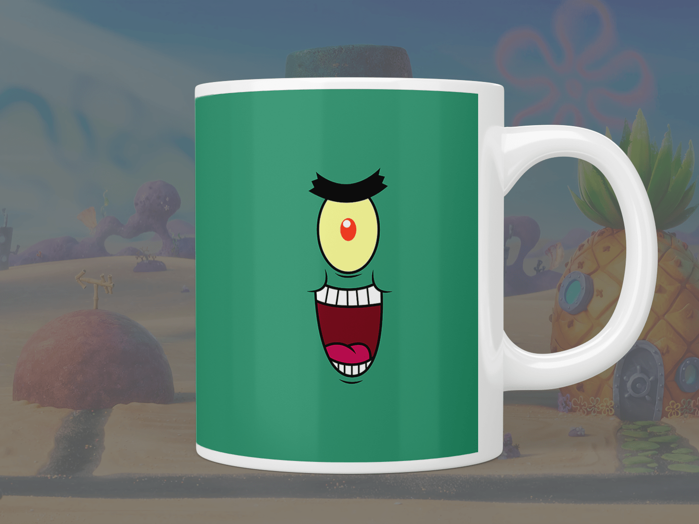 Set of 6 SpongeBob SquarePants mugs - Jazzy Giraffe Mug