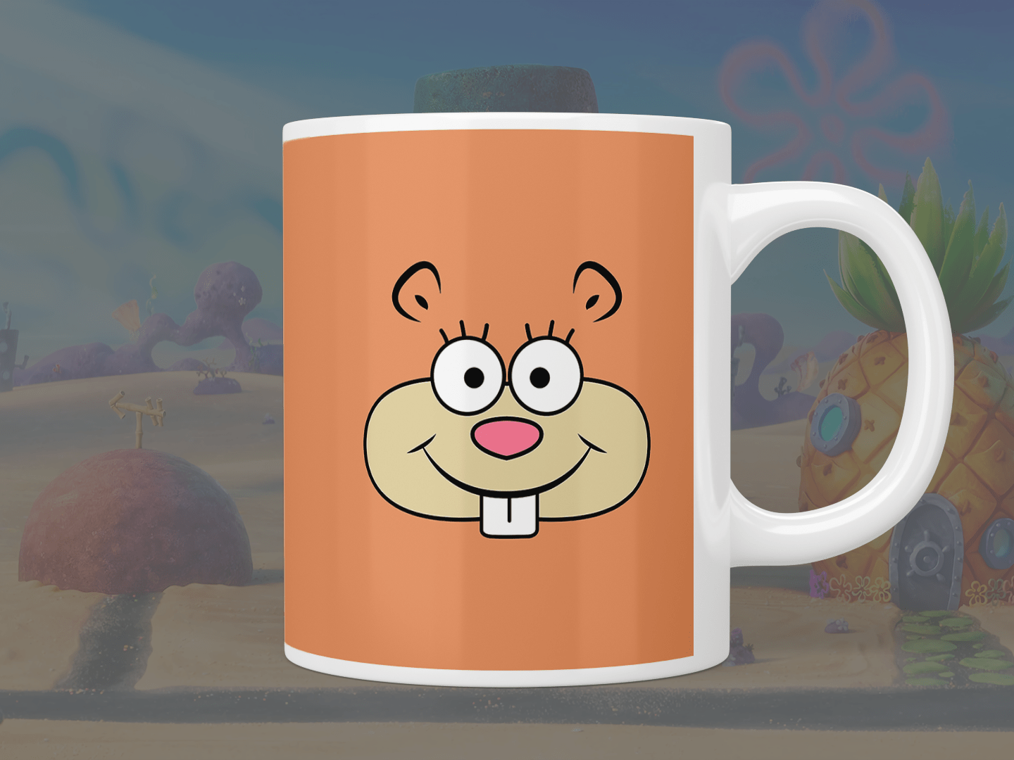 Set of 6 SpongeBob SquarePants mugs - Jazzy Giraffe Mug