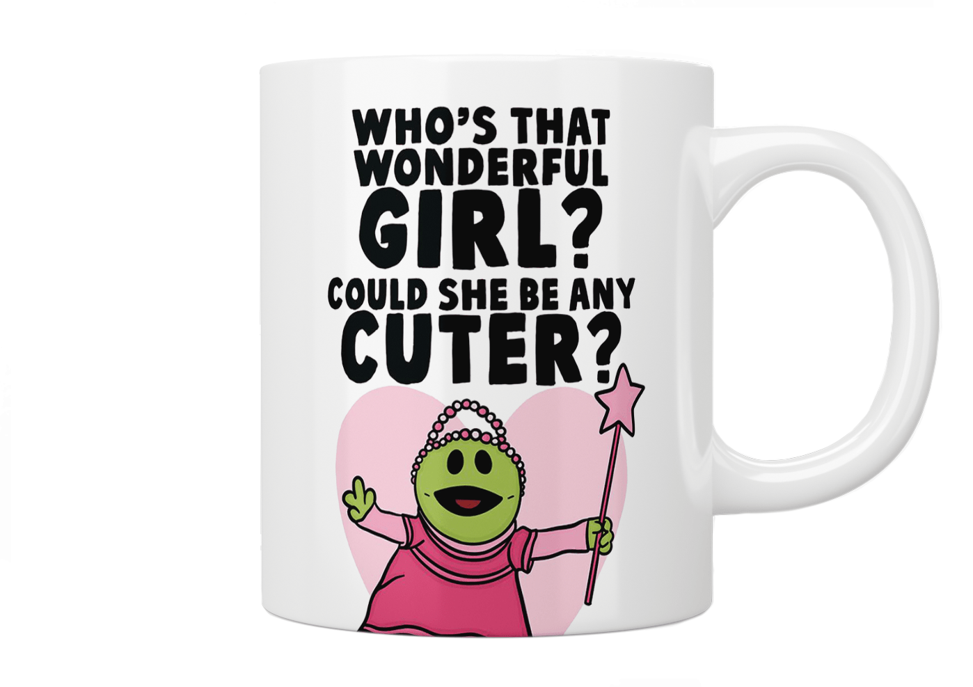 Who’s That Wonderful Girl? Nanalan’ - Mug - Jazzy Giraffe Mug