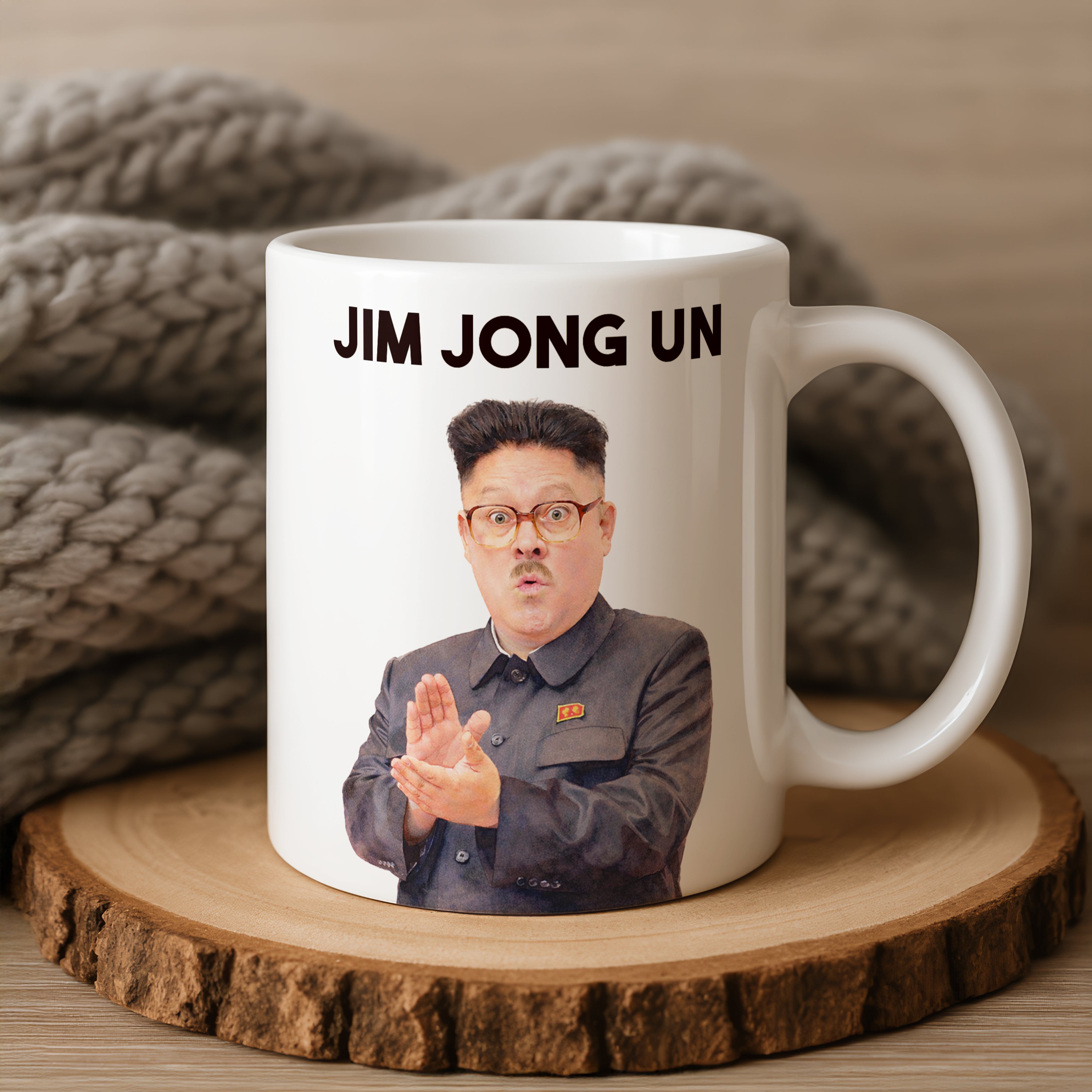 Friday Night Dinner Jim Jong Un Mug