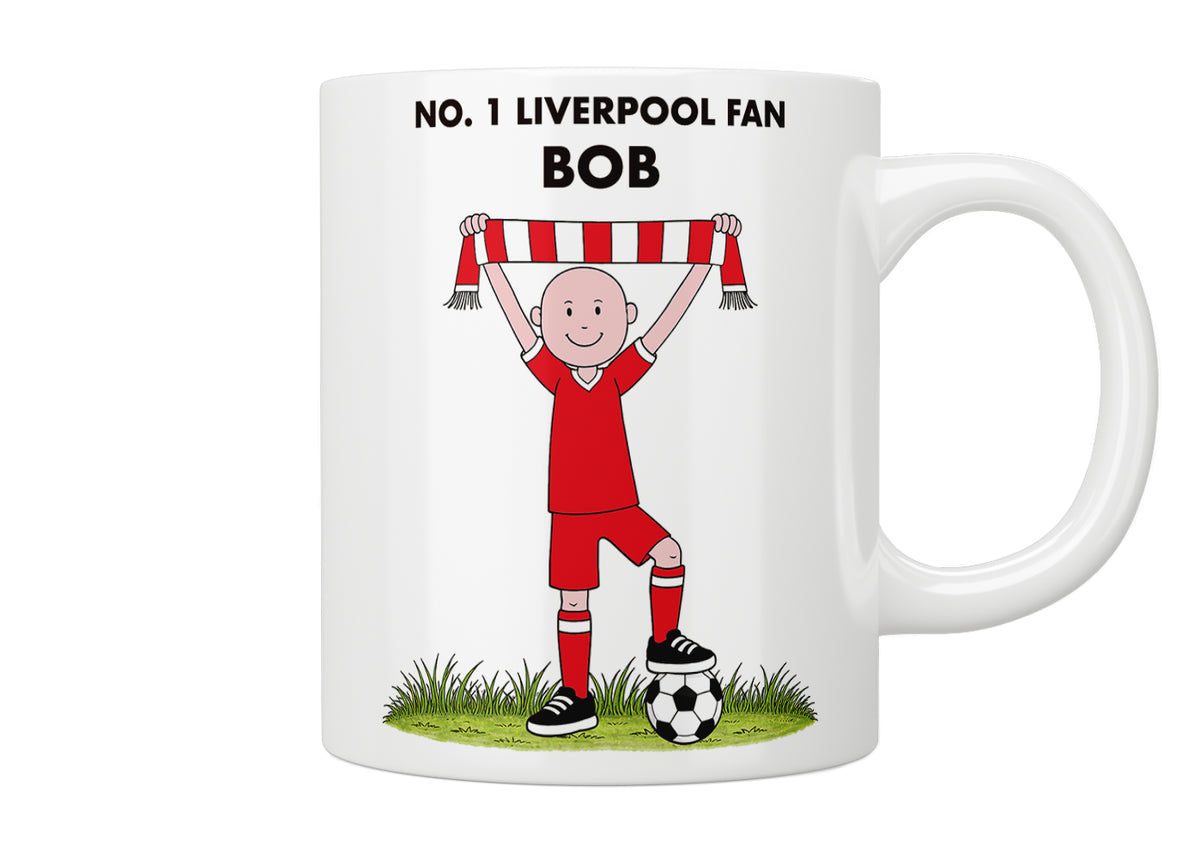 Personalised No. 1 Liverpool Fan Mug