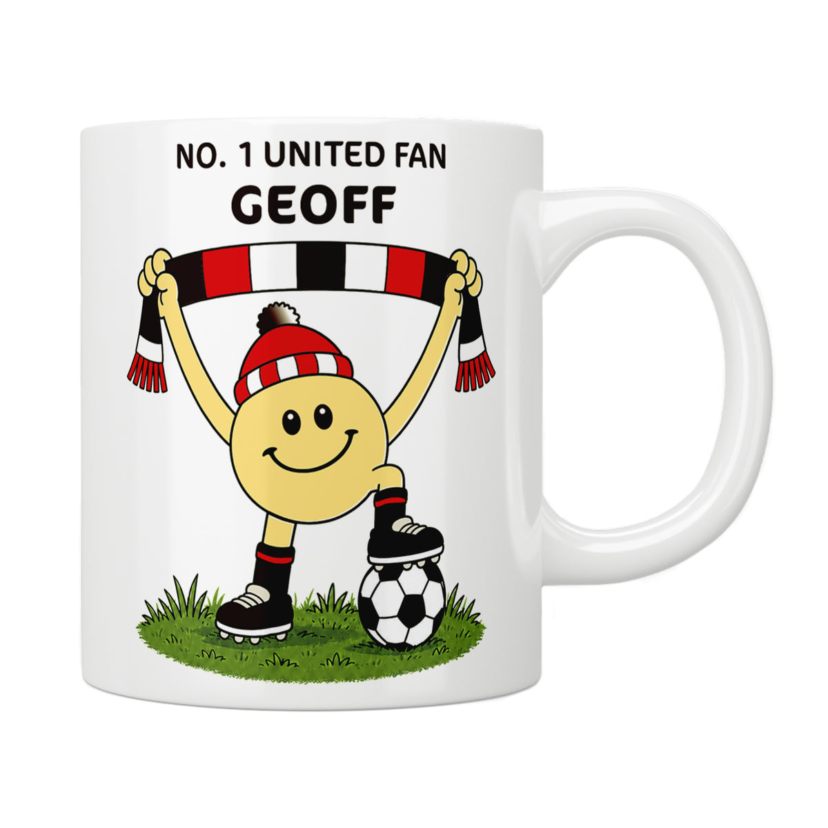 Peronalised No. 1 United Fan Mug