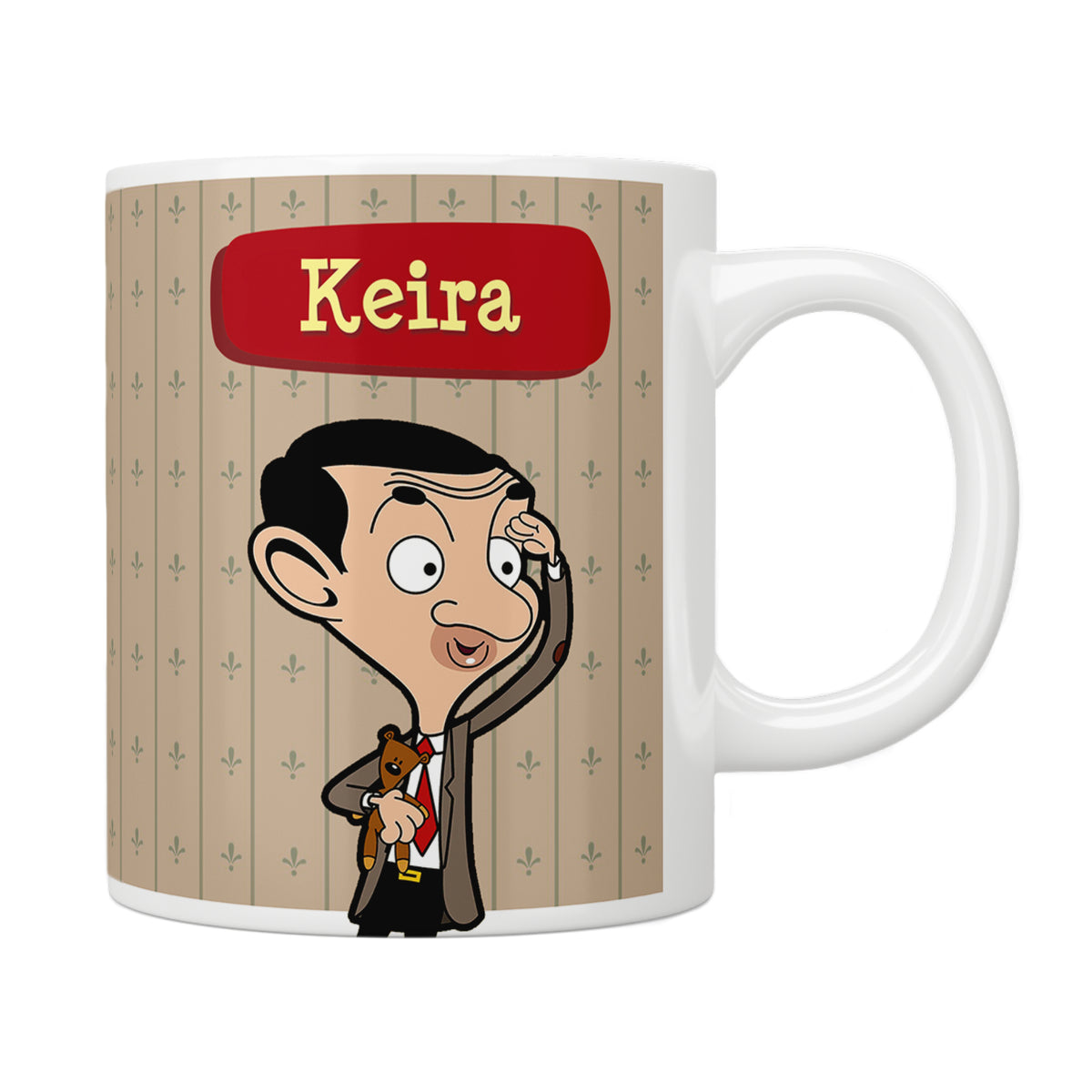 Personalised Mr Bean Mug