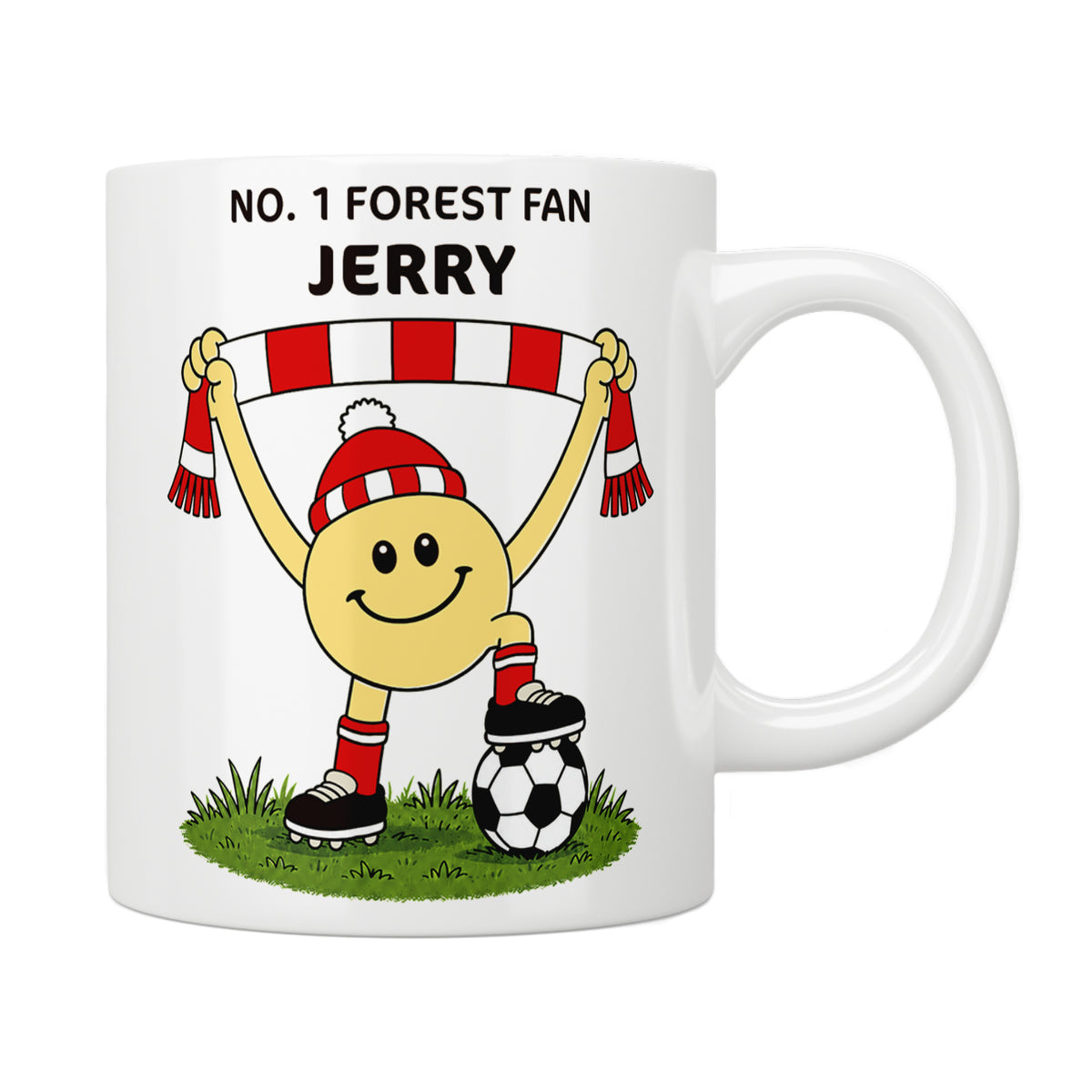 Personalised No. 1 Forest Fan Mug
