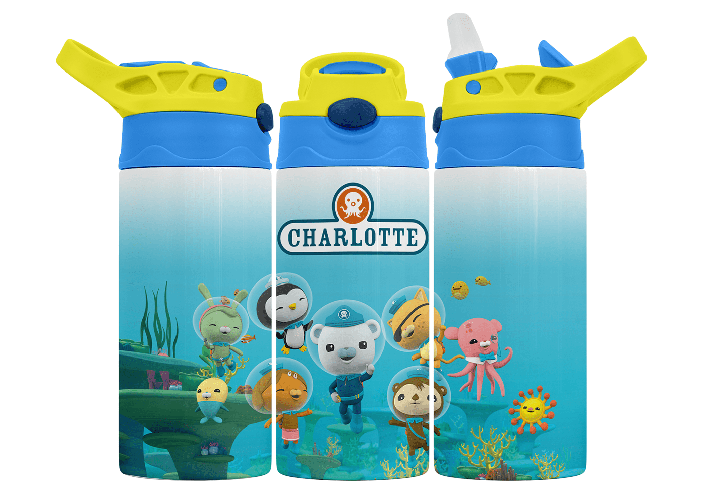 Personalised Octonaughts 350ml Bottle