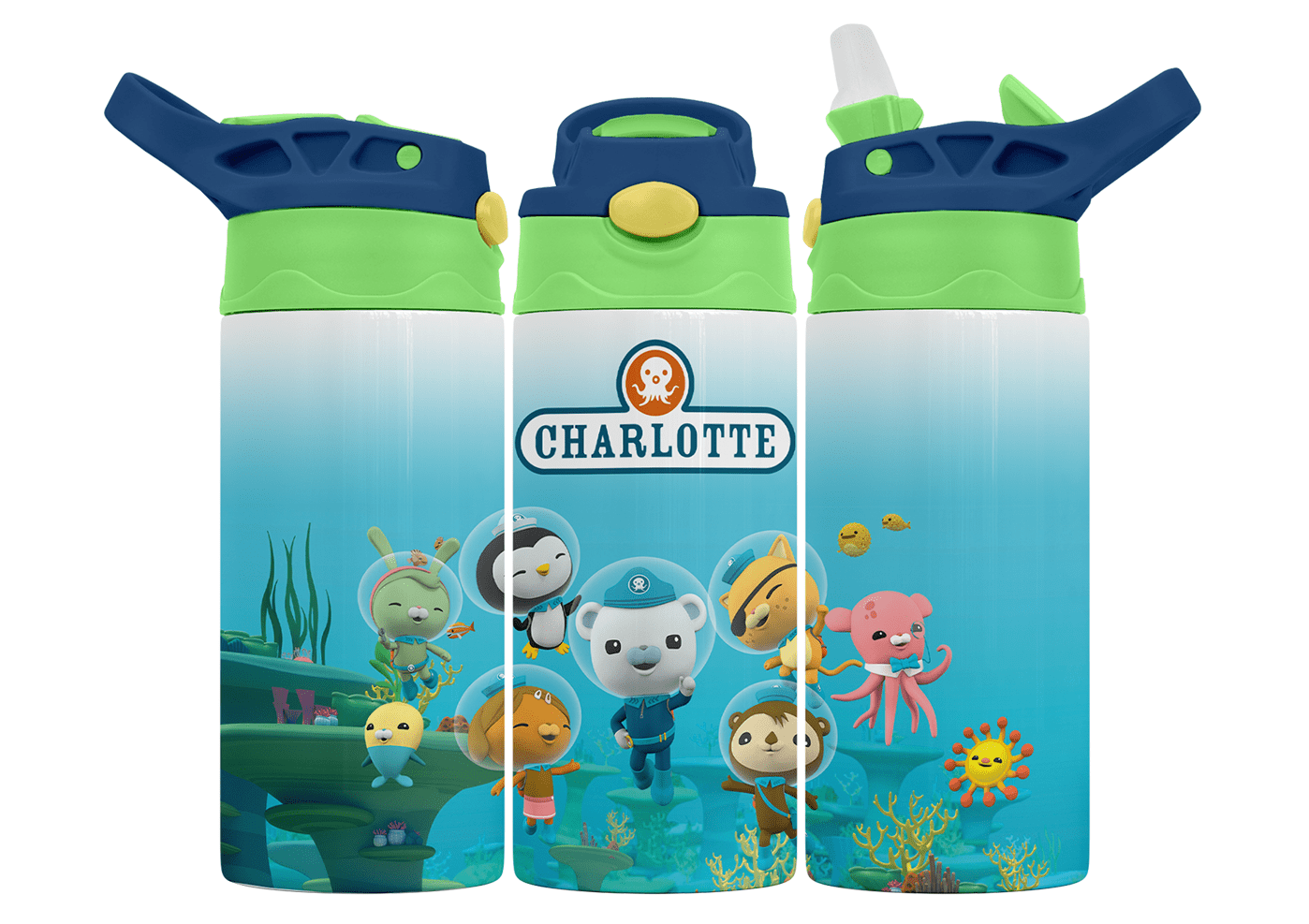 Personalised Octonaughts 350ml Bottle