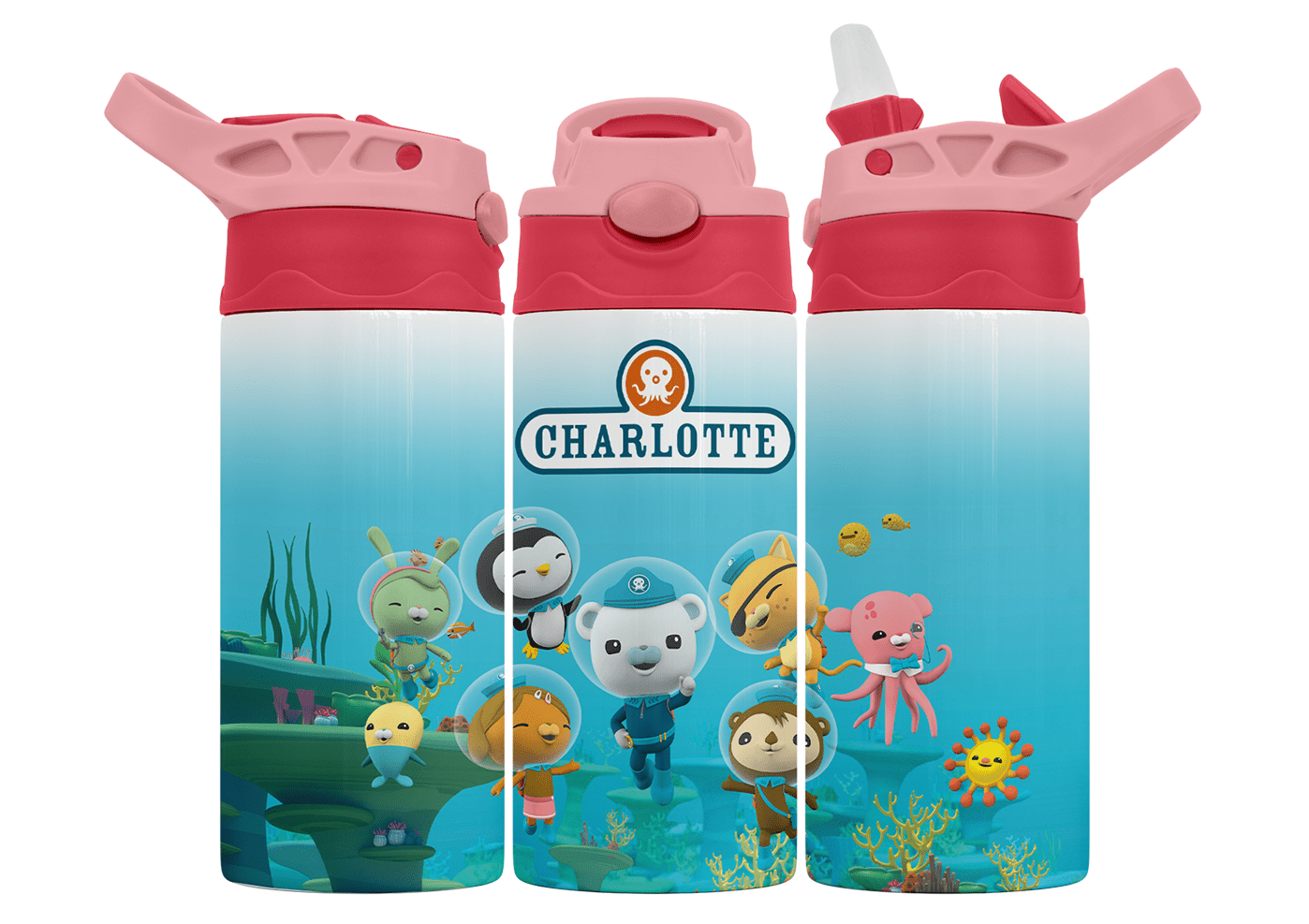 Personalised Octonaughts 350ml Bottle