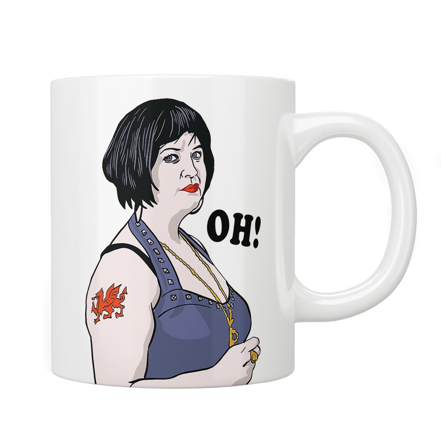 Gavin And Stacey “Oh!” Nessa Mug
