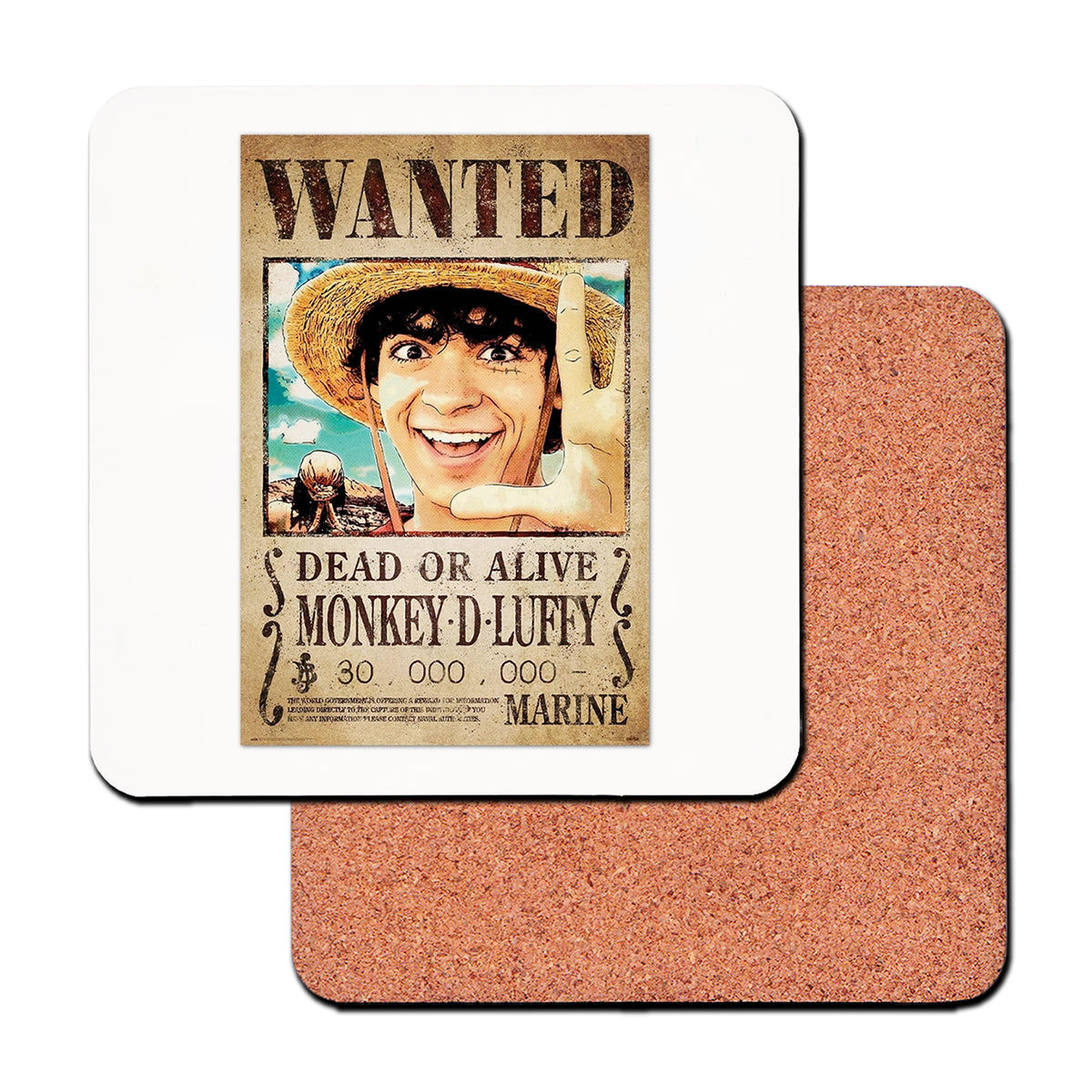 One Piece Luffy Poster Wanted Mug