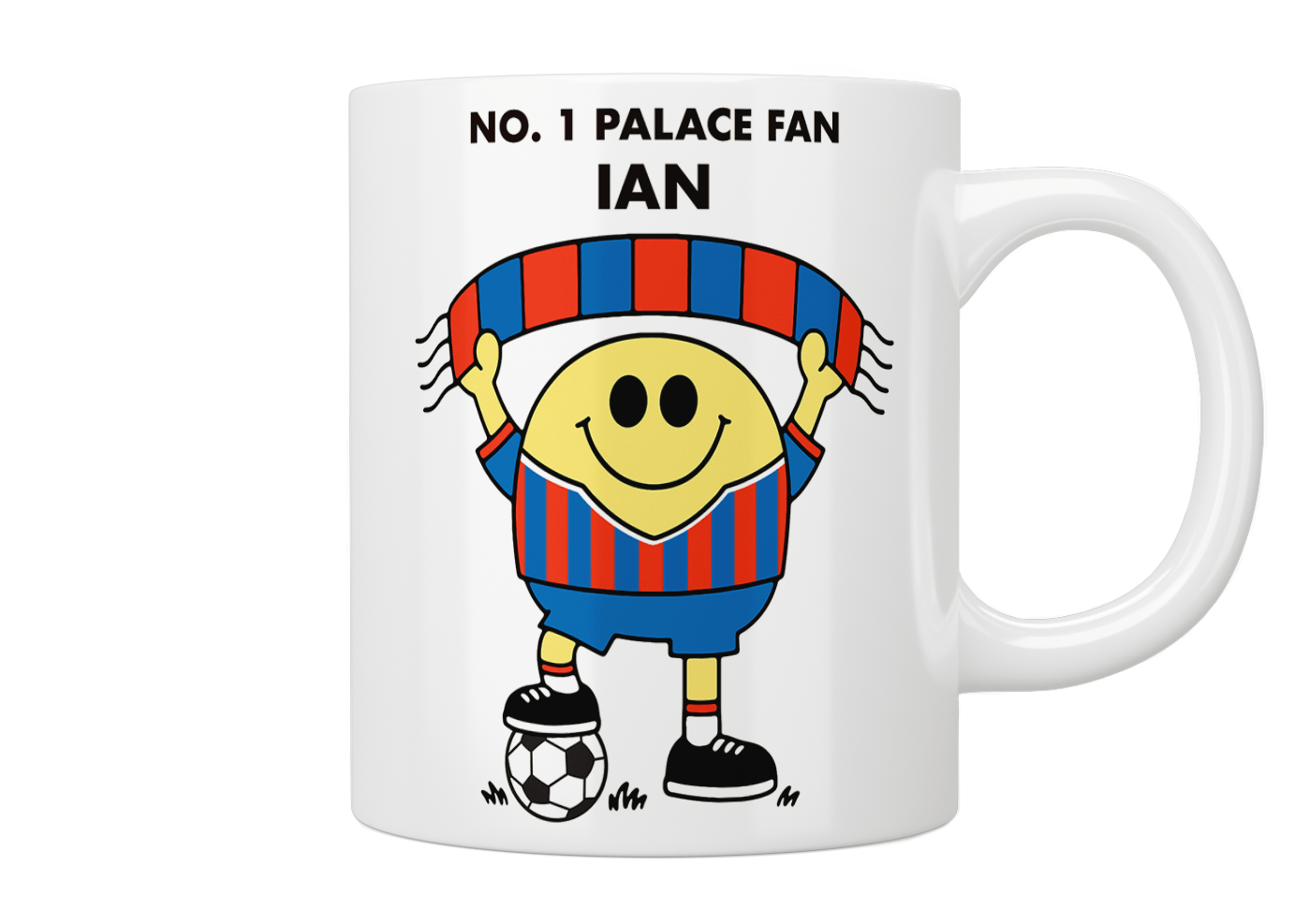 Personalised No. 1 Palace Fan Mug